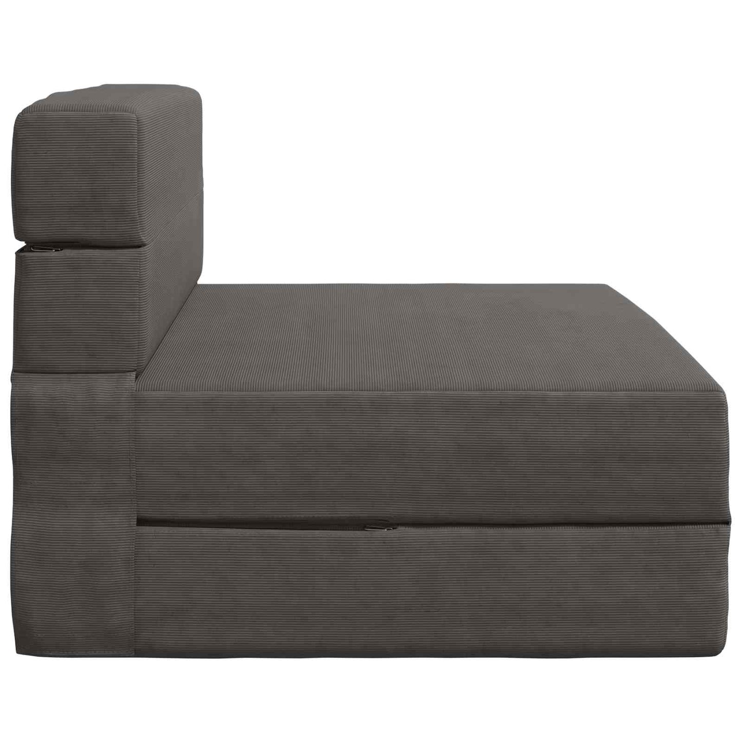 Vouwsofa Bed Donkergrijs 190 x 100 x 15 cm Katoen Stof is nu te koop bij PeponiXL, paradijselijk wonen!