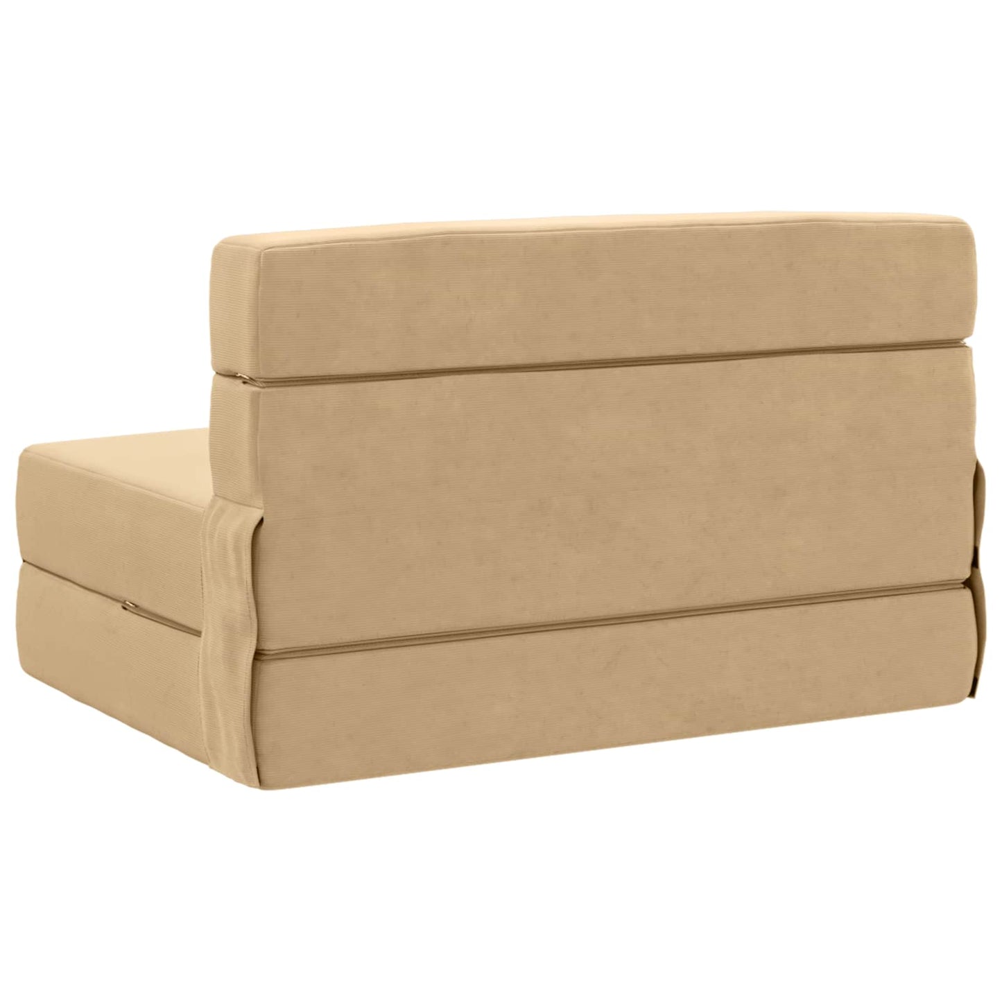 Vouwsofa Bed Lichtgroen Grijs 190 x 100 x 15 cm Katoen Stof is nu te koop bij PeponiXL, paradijselijk wonen!