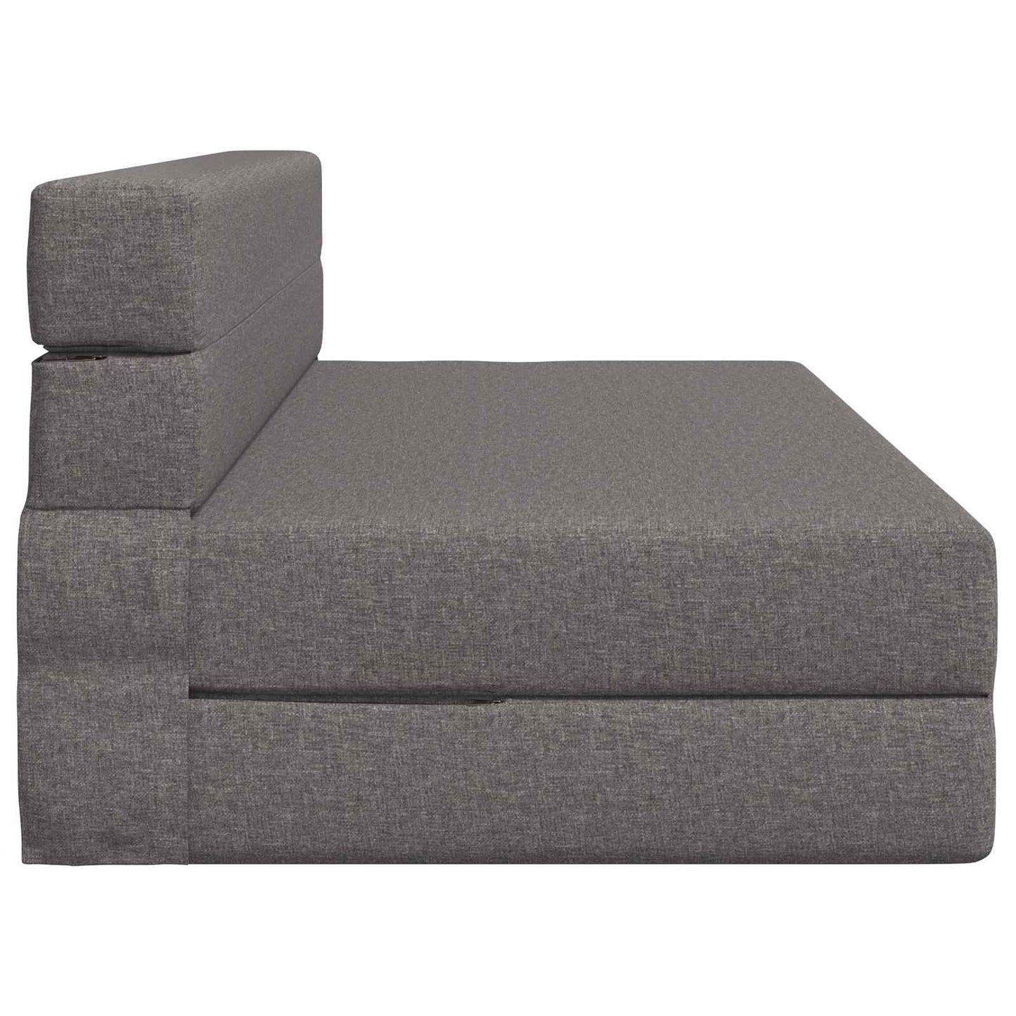Vouwsofa Bed Lichtgrijs 203 x 152 x 15 cm Stof is nu te koop bij PeponiXL, paradijselijk wonen!