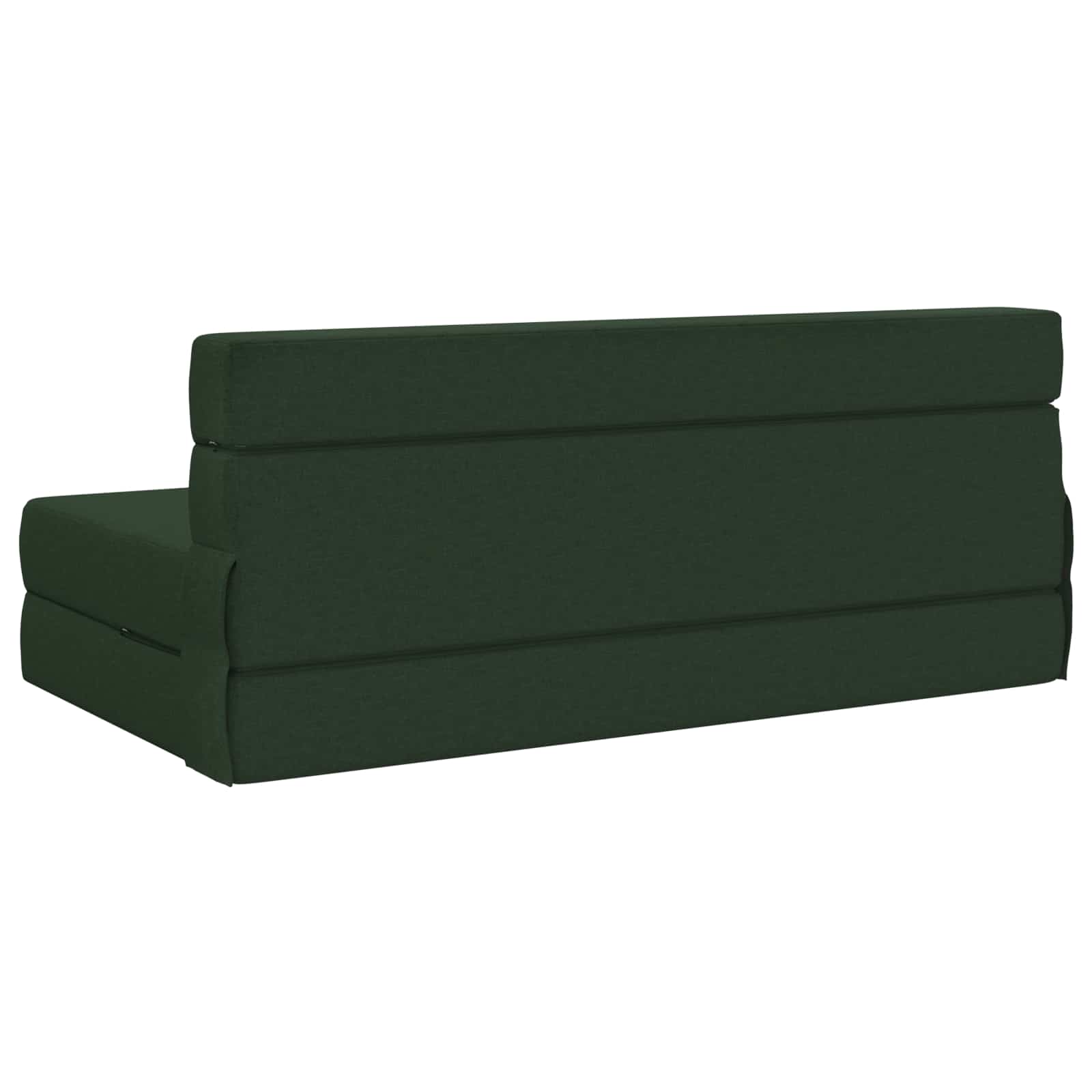 Vouwsofa Bed Donkergroen 203 x 152 x 15 cm Stof is nu te koop bij PeponiXL, paradijselijk wonen!