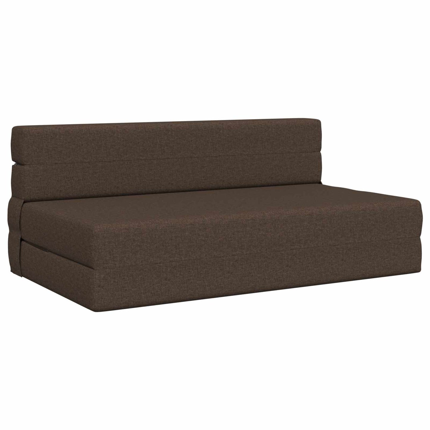 Vouwsofa Bed Taupe 203 x 152 x 15 cm Stof is nu te koop bij PeponiXL, paradijselijk wonen!