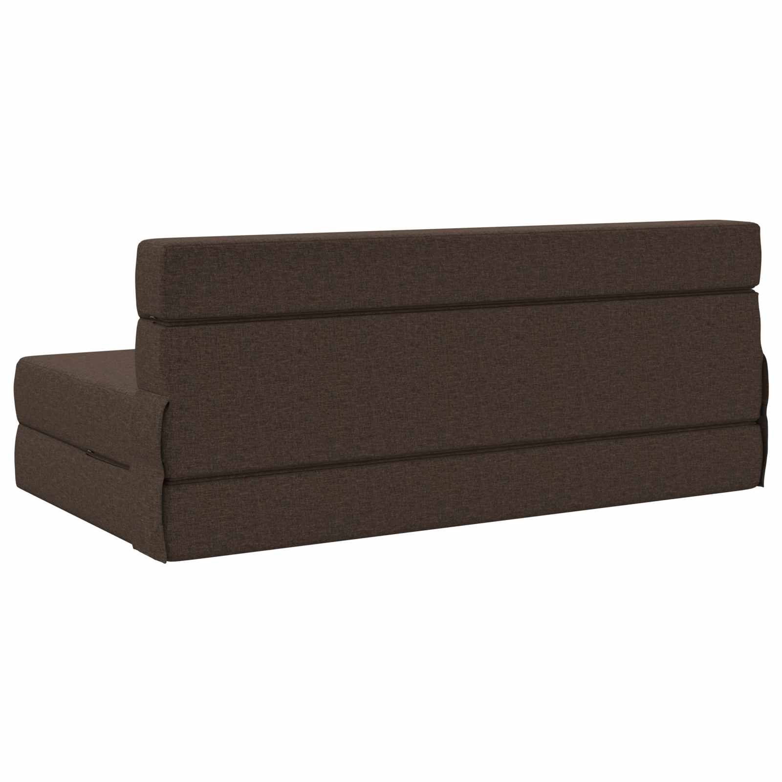Vouwsofa Bed Taupe 203 x 152 x 15 cm Stof is nu te koop bij PeponiXL, paradijselijk wonen!