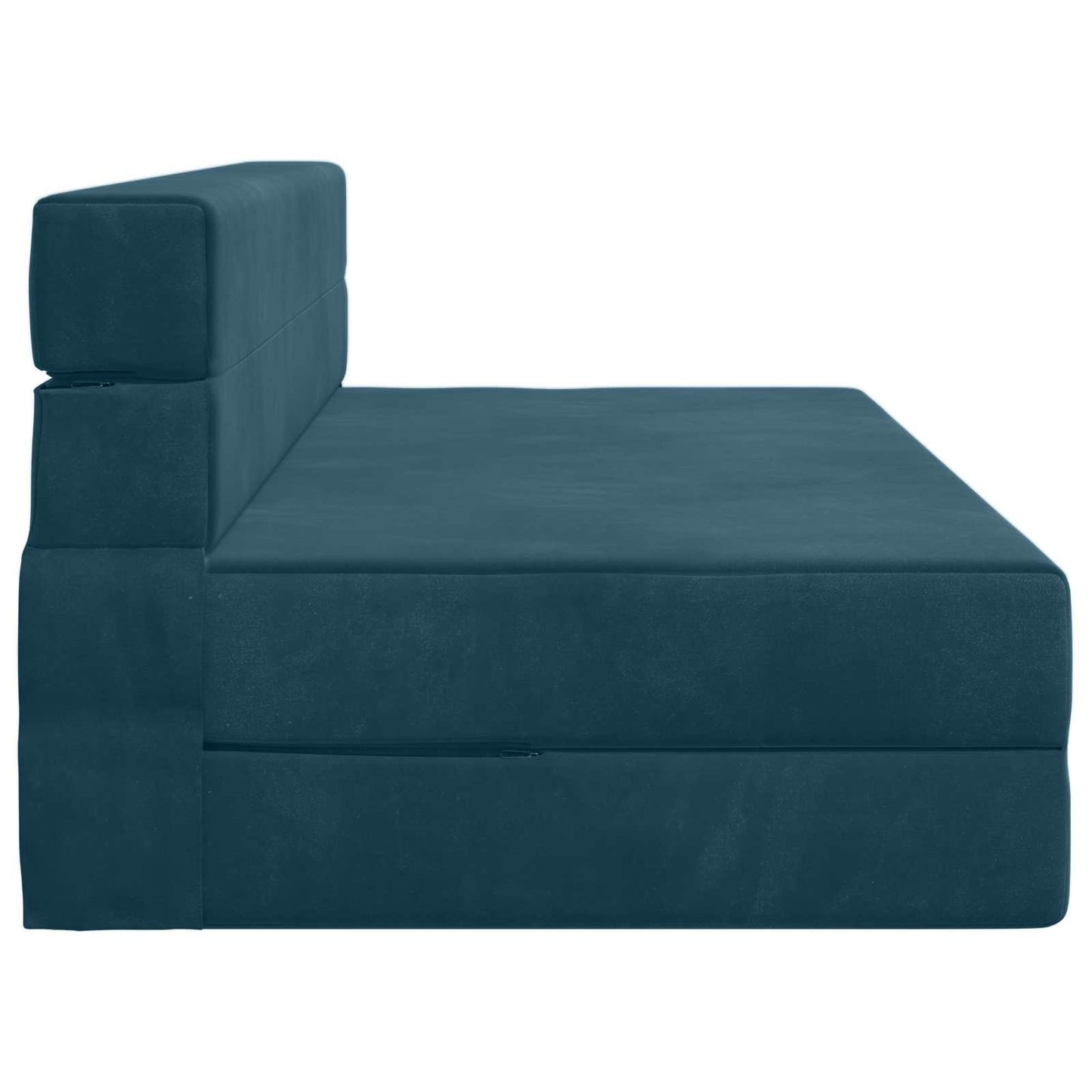 Vouwsofa Bed Blauw 203 x 152 x 15 cm Fluweel is nu te koop bij PeponiXL, paradijselijk wonen!