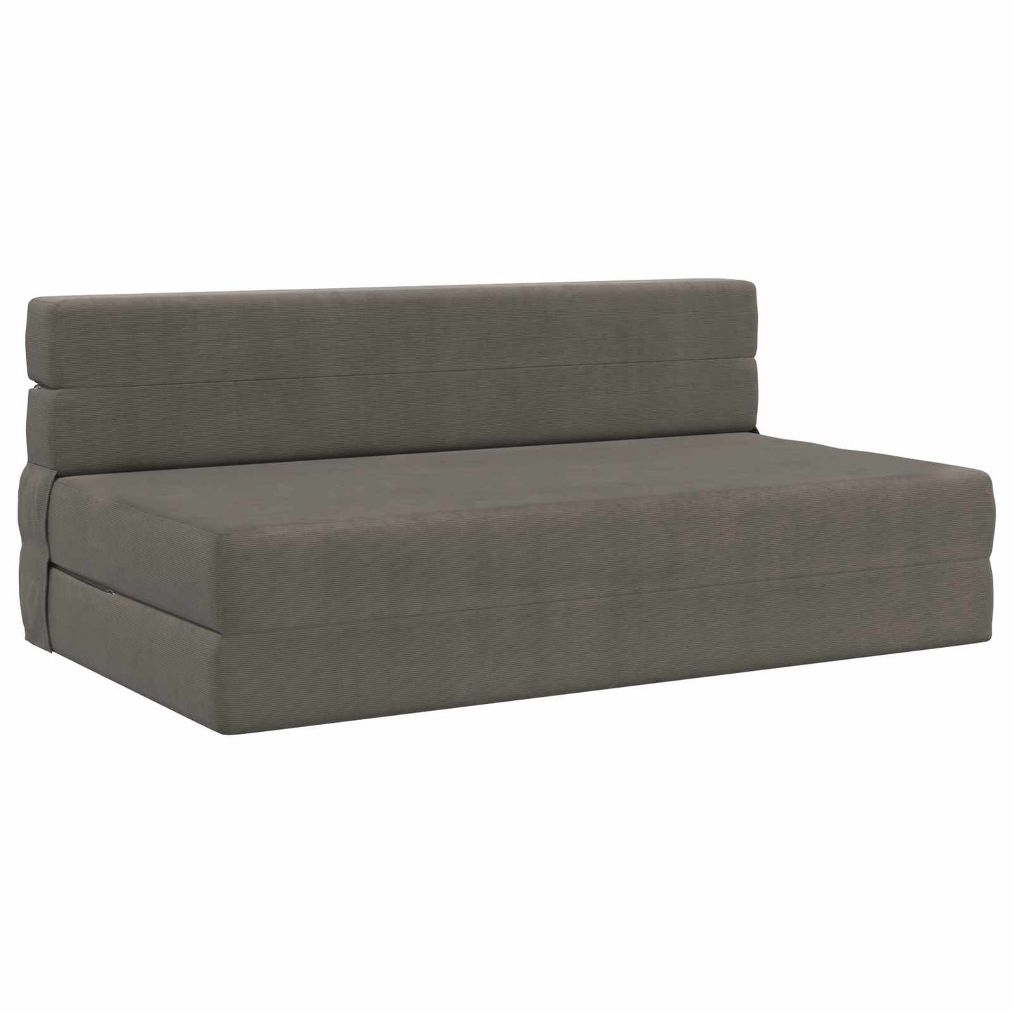 Vouwsofa Bed Lichtgrijs 203 x 152 x 15 cm Katoen Stof is nu te koop bij PeponiXL, paradijselijk wonen!