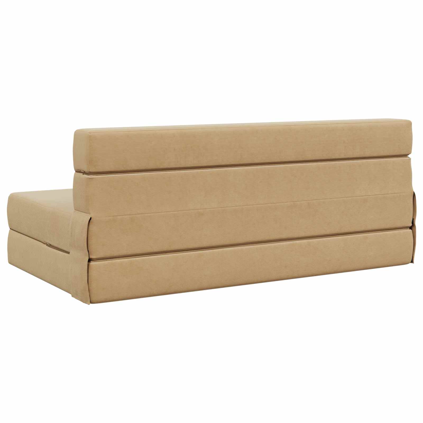 Vouwsofa Bed Lichtgroen Grijs 203 x 152 x 15 cm Katoen Stof is nu te koop bij PeponiXL, paradijselijk wonen!