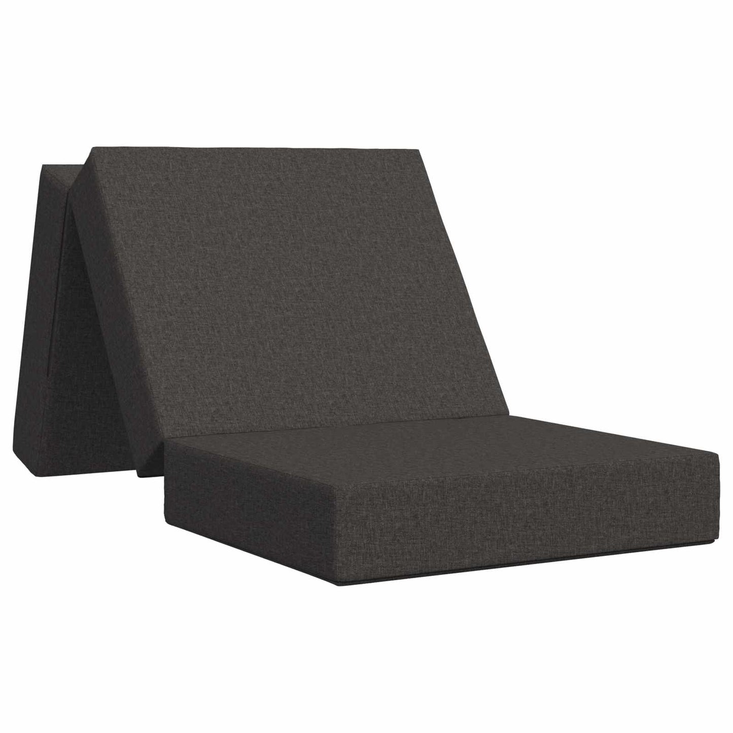 Vouwbare Bankbed 75 x 63 x 45 cm Donkergrijs is nu te koop bij PeponiXL, paradijselijk wonen!