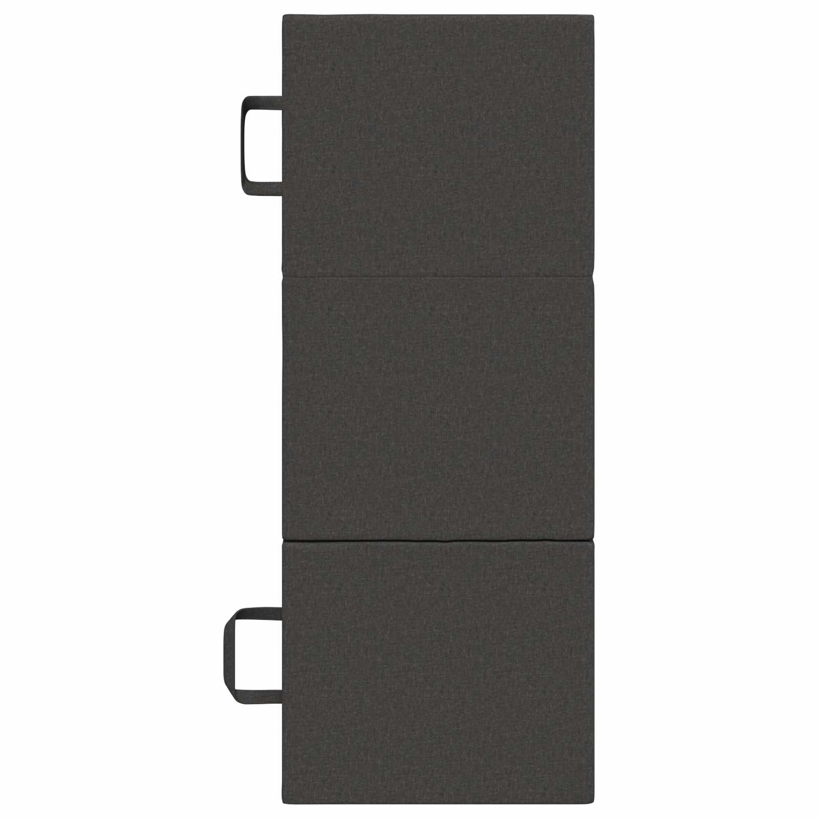 Vouwbare Bankbed 75 x 63 x 45 cm Donkergrijs is nu te koop bij PeponiXL, paradijselijk wonen!