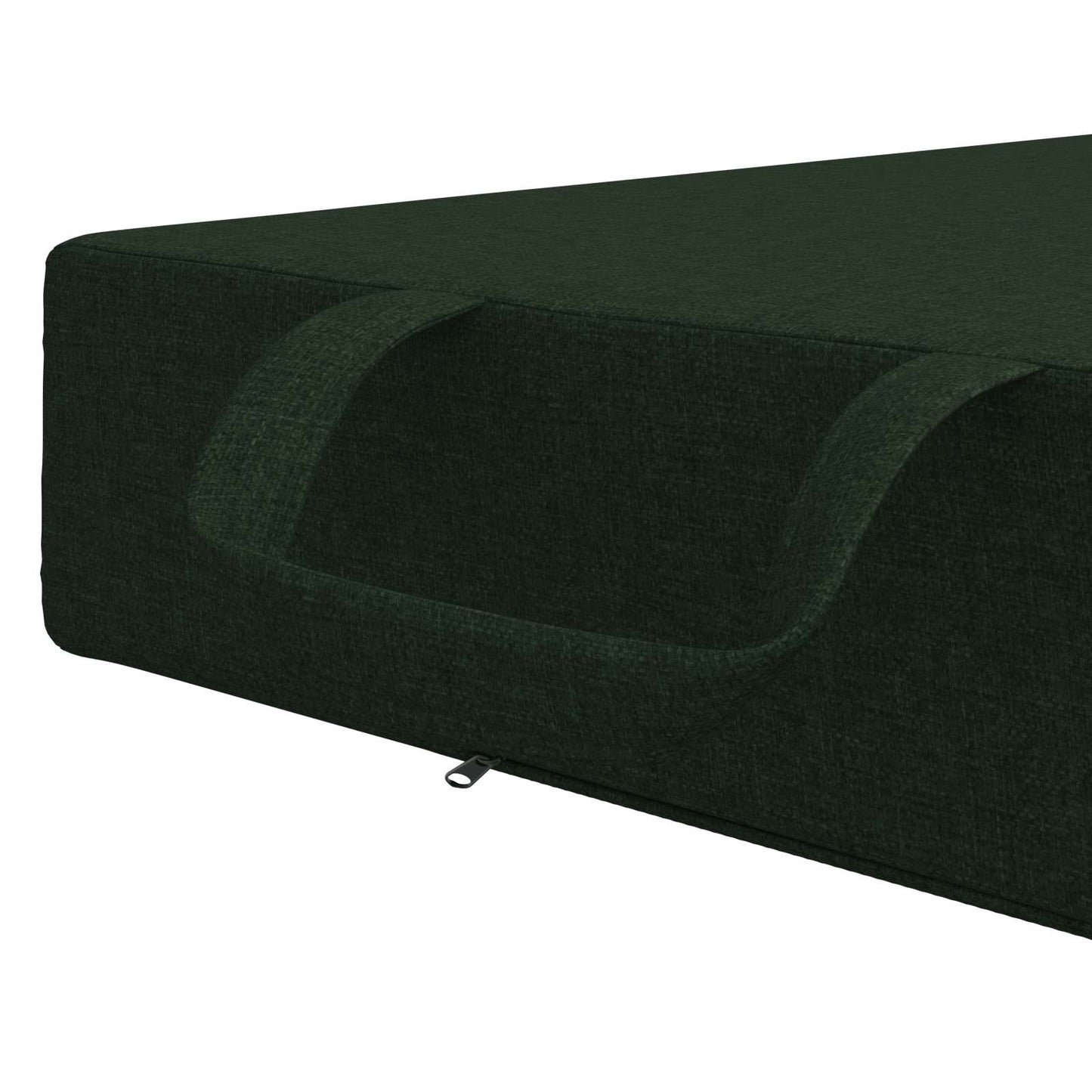 Vouwbare Bankbed 75 x 63 x 45 cm Donkergroen is nu te koop bij PeponiXL, paradijselijk wonen!