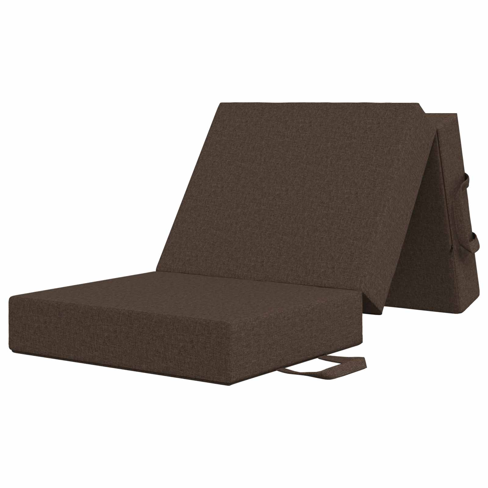 Vouwbare Bankbed 75 x 63 x 45 cm Taupe is nu te koop bij PeponiXL, paradijselijk wonen!
