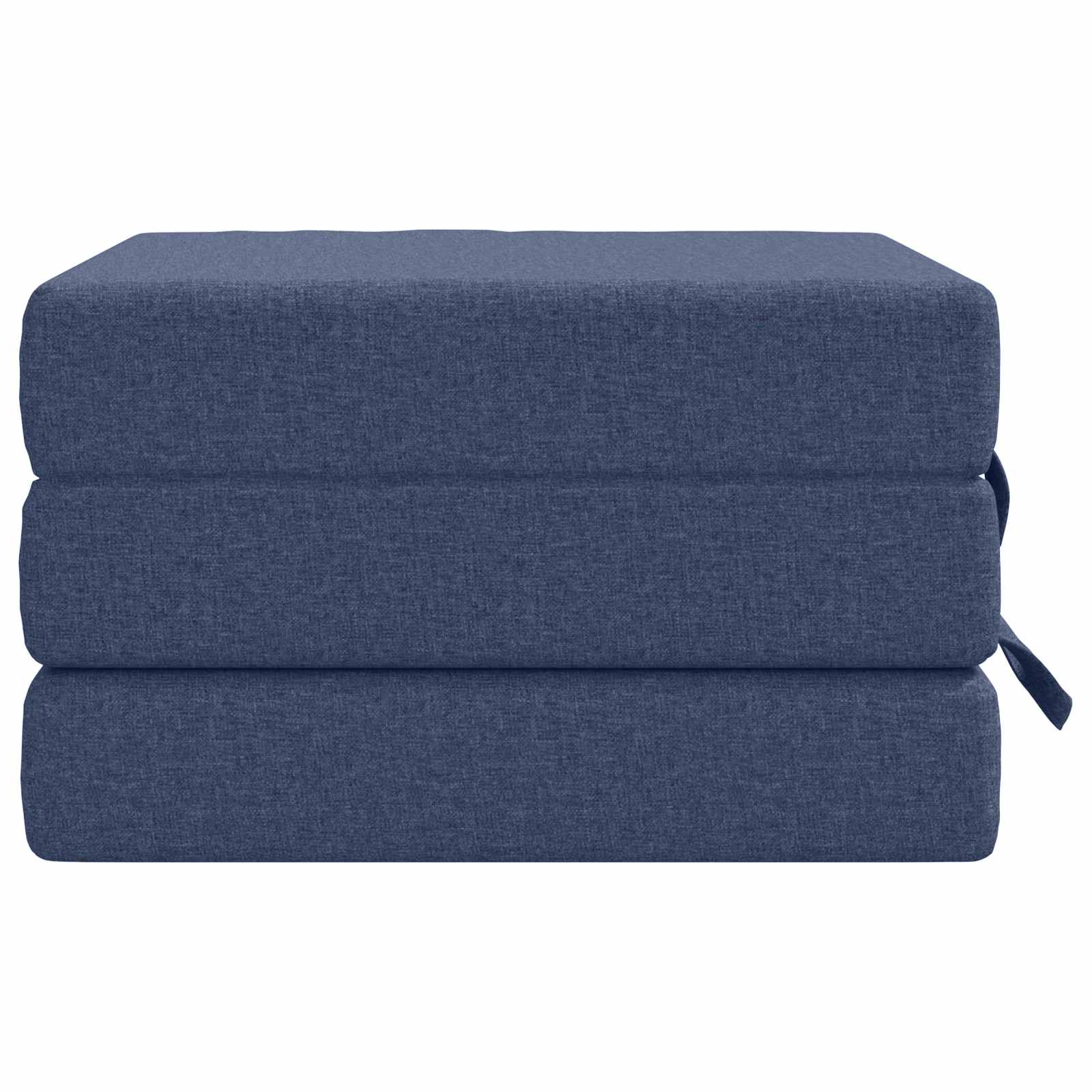 Vouwbare Bankbed 75 x 63 x 45 cm Blauw is nu te koop bij PeponiXL, paradijselijk wonen!