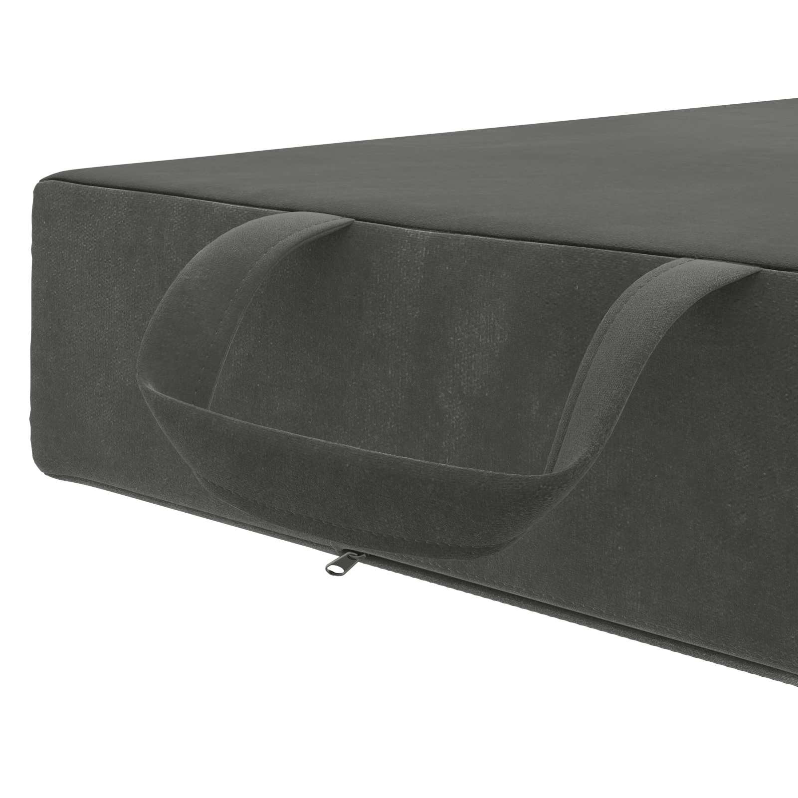 Vouwbare Bankbed 75 x 63 x 45 cm Donkergrijs is nu te koop bij PeponiXL, paradijselijk wonen!
