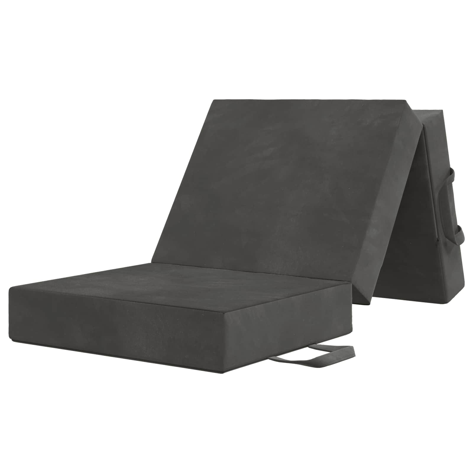 Vouwbare Bankbed 75 x 63 x 45 cm Donkergrijs is nu te koop bij PeponiXL, paradijselijk wonen!