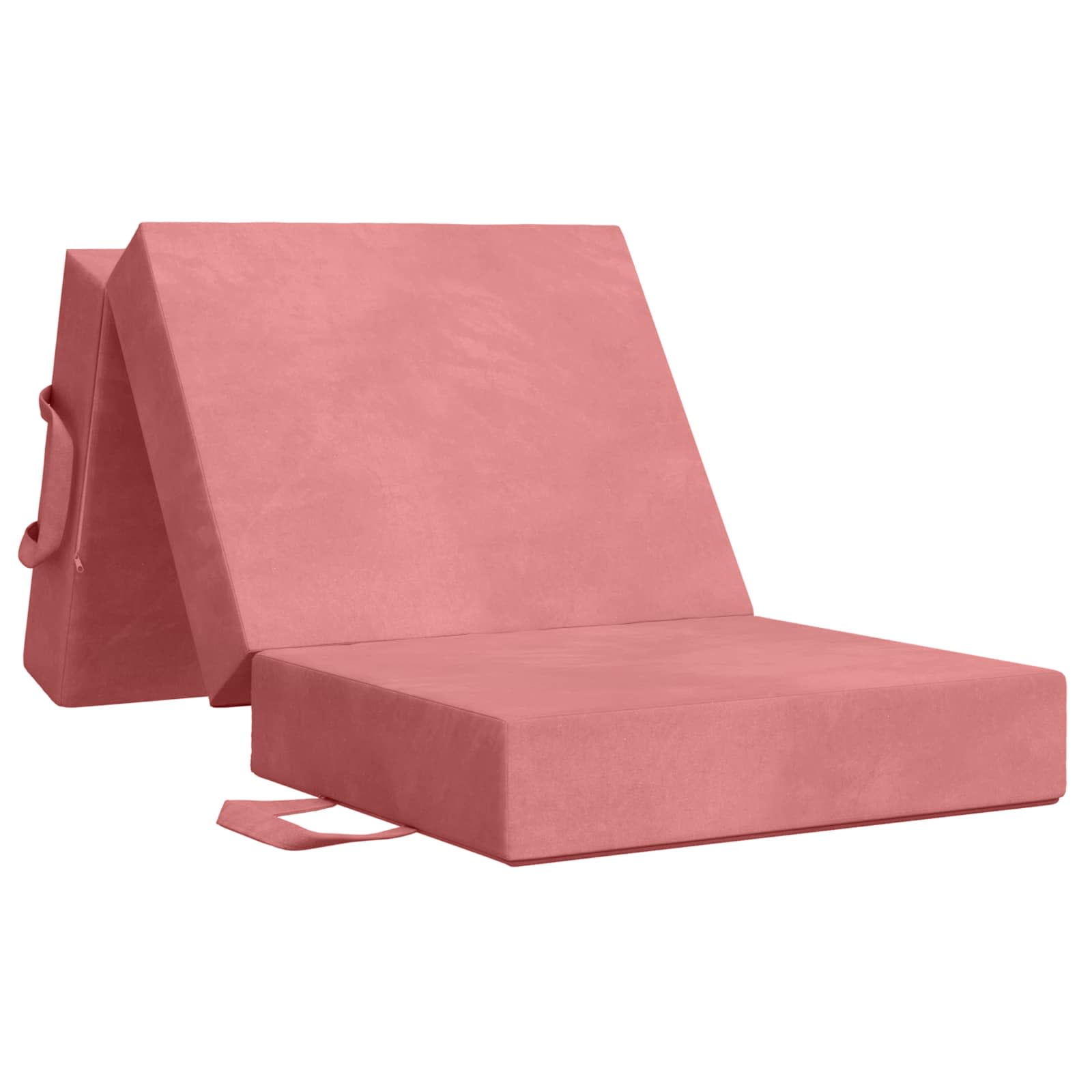 Vouwbare Bankbed 75 x 63 x 45 cm Roze is nu te koop bij PeponiXL, paradijselijk wonen!