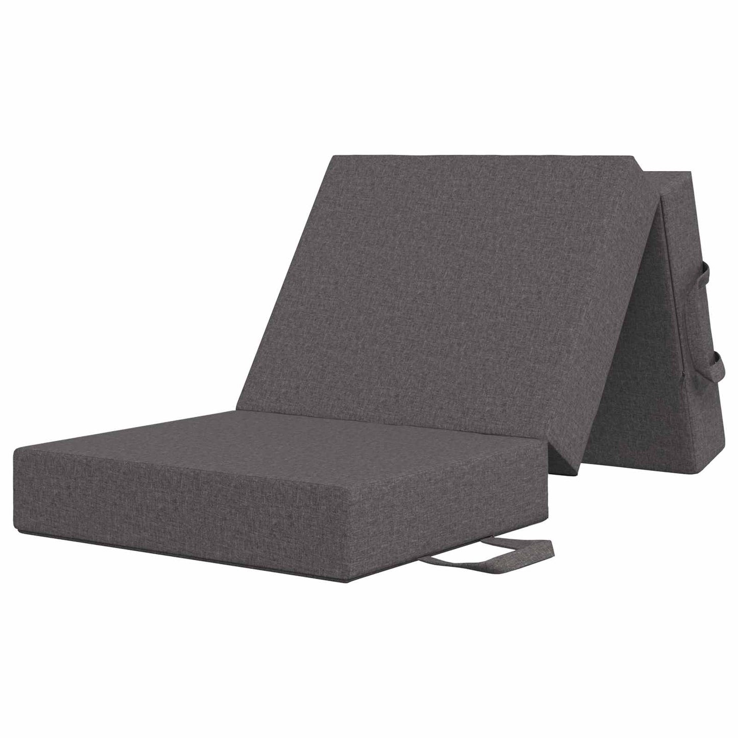 Vouwbare Bankbed 90 x 63 x 45 cm Lichtgrijs is nu te koop bij PeponiXL, paradijselijk wonen!