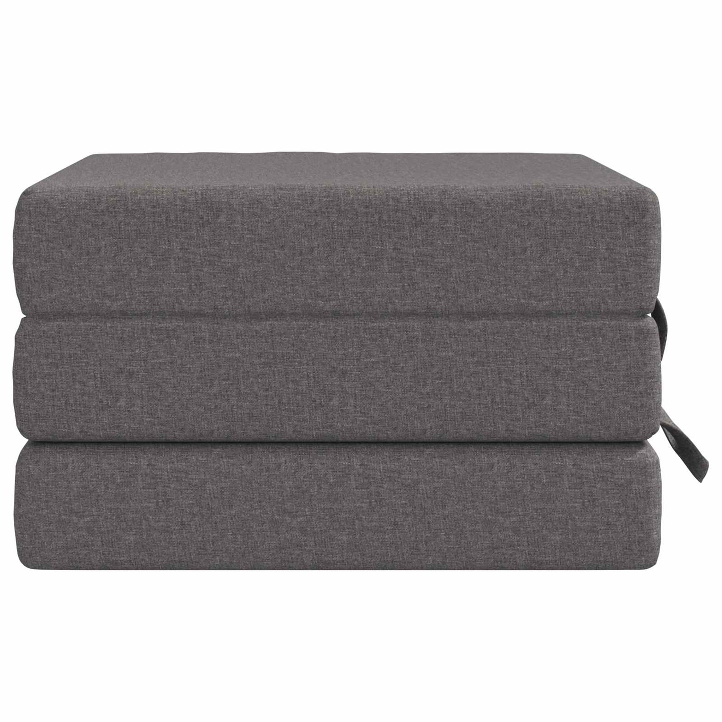 Vouwbare Bankbed 90 x 63 x 45 cm Lichtgrijs is nu te koop bij PeponiXL, paradijselijk wonen!
