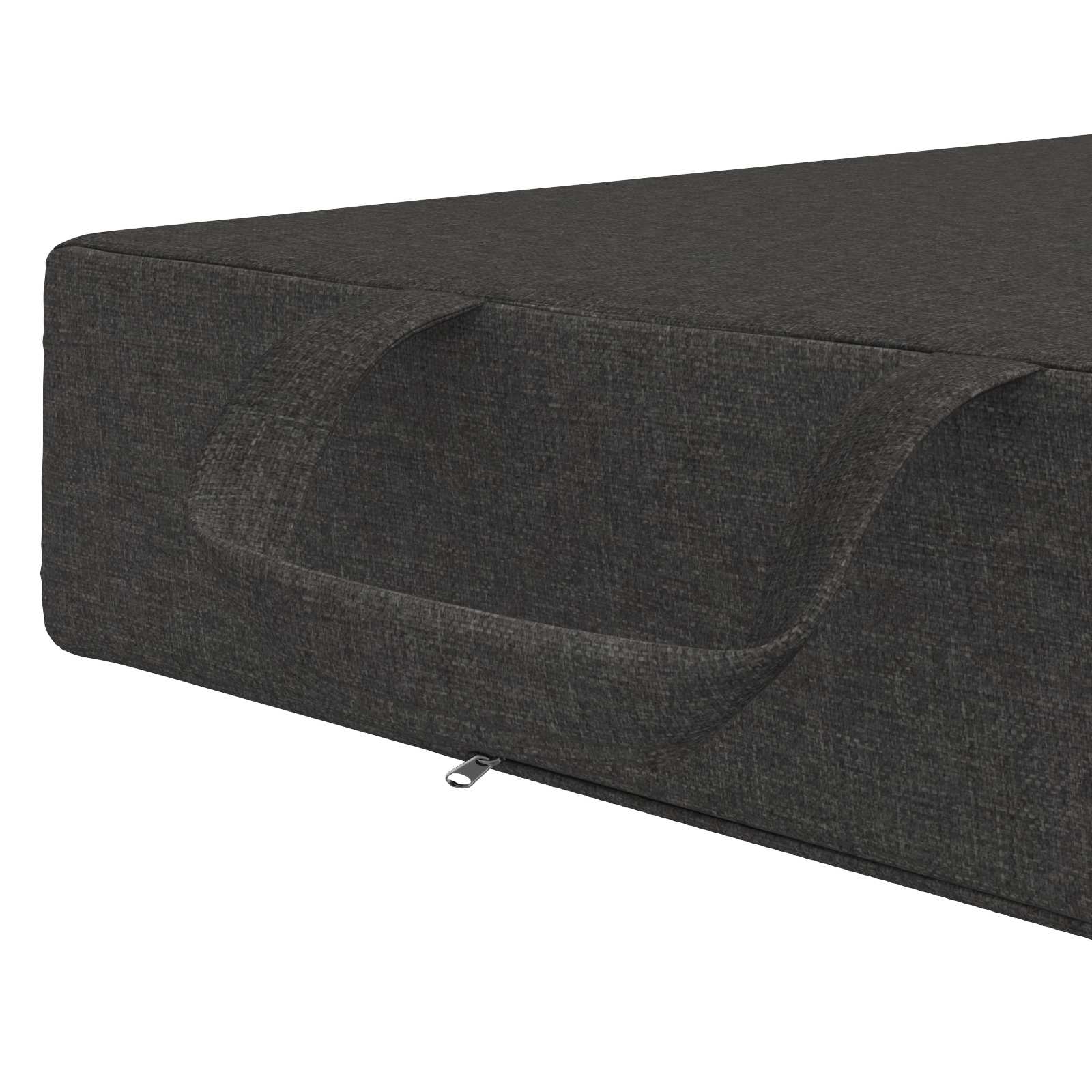 Vouwbare Bankbed 90 x 63 x 45 cm Donkergrijs is nu te koop bij PeponiXL, paradijselijk wonen!