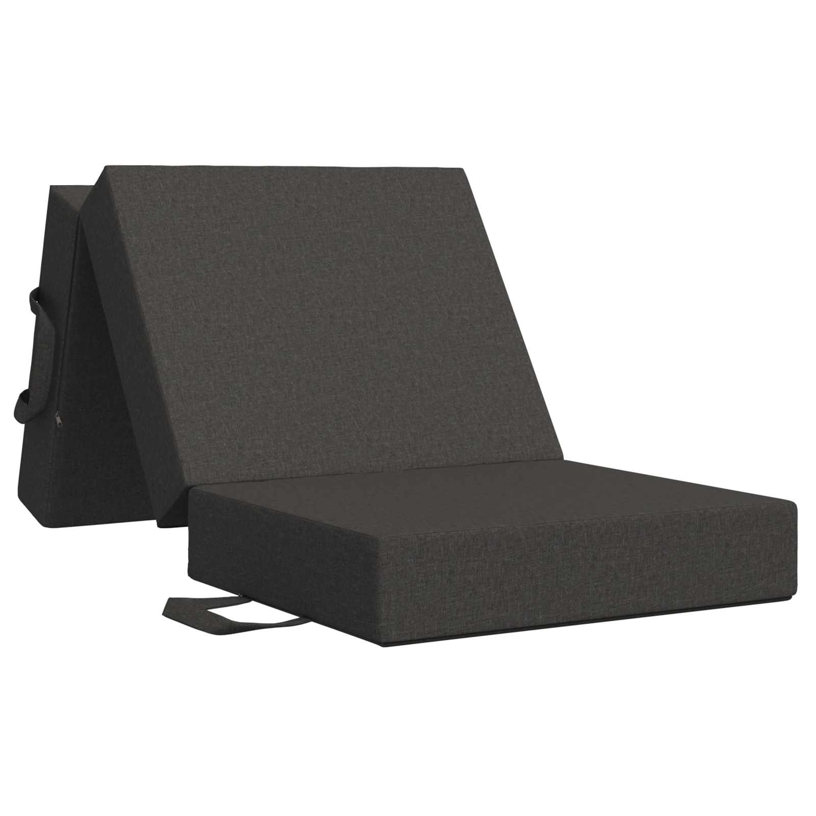 Vouwbare Bankbed 90 x 63 x 45 cm Donkergrijs is nu te koop bij PeponiXL, paradijselijk wonen!
