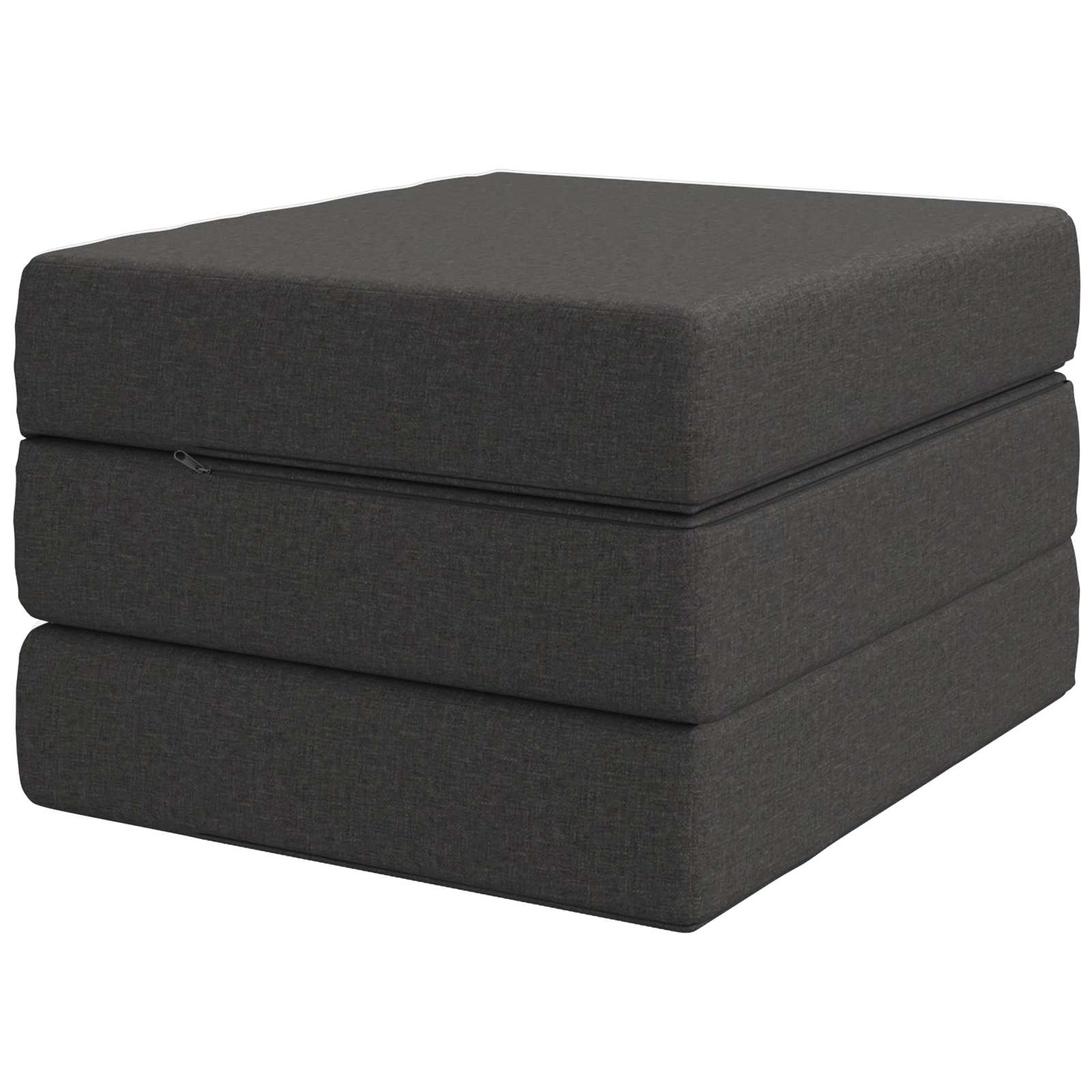 Vouwbare Bankbed 90 x 63 x 45 cm Donkergrijs is nu te koop bij PeponiXL, paradijselijk wonen!