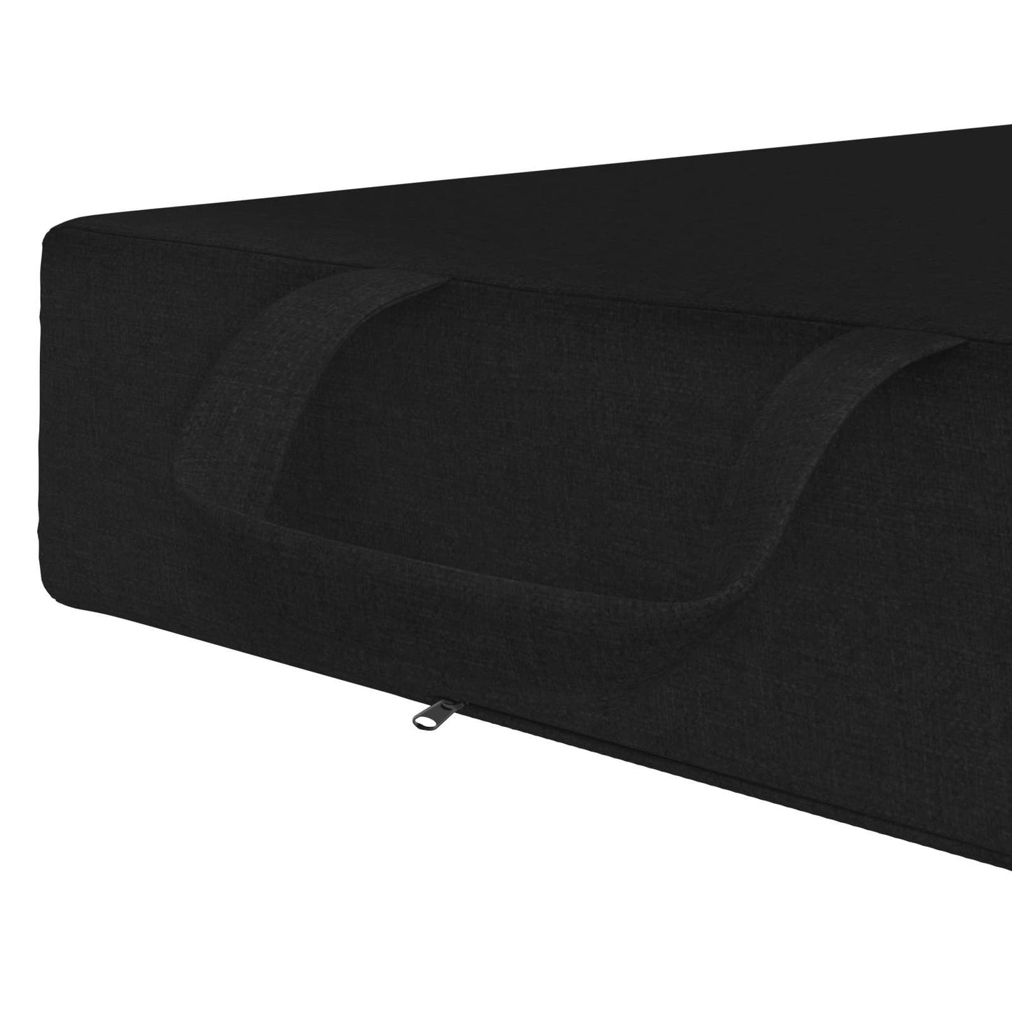 Vouwbare Bankbed 90 x 63 x 45 cm Zwart is nu te koop bij PeponiXL, paradijselijk wonen!