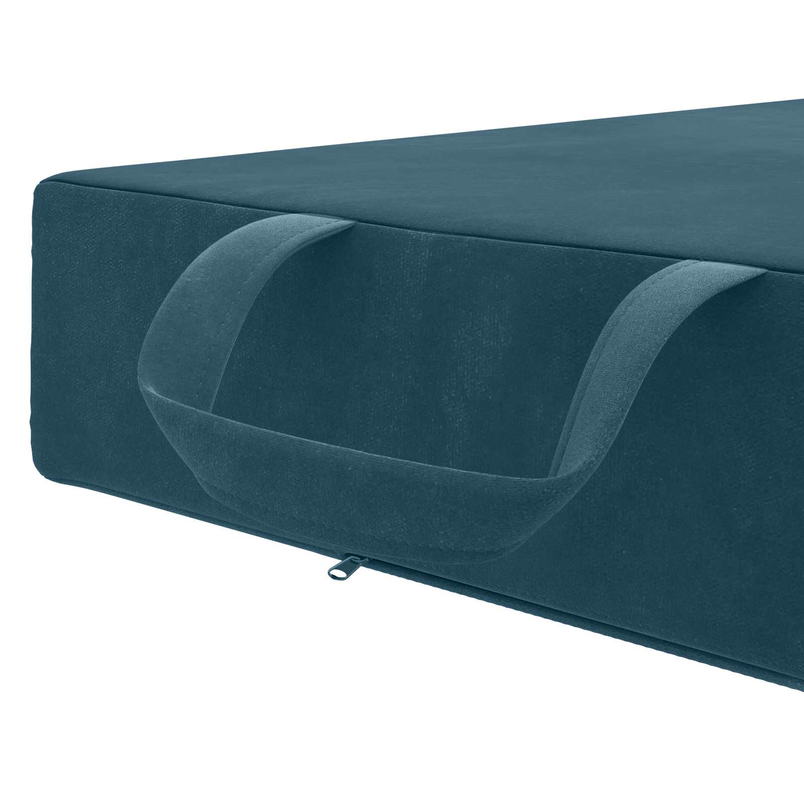 Vouwbare Bankbed 90 x 63 x 45 cm Blauw is nu te koop bij PeponiXL, paradijselijk wonen!