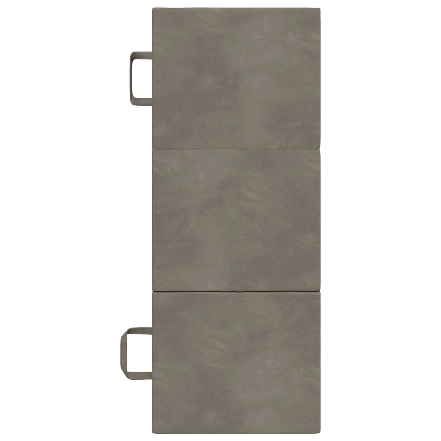 Vouwbare Bankbed 90 x 63 x 45 cm Lichtgrijs is nu te koop bij PeponiXL, paradijselijk wonen!