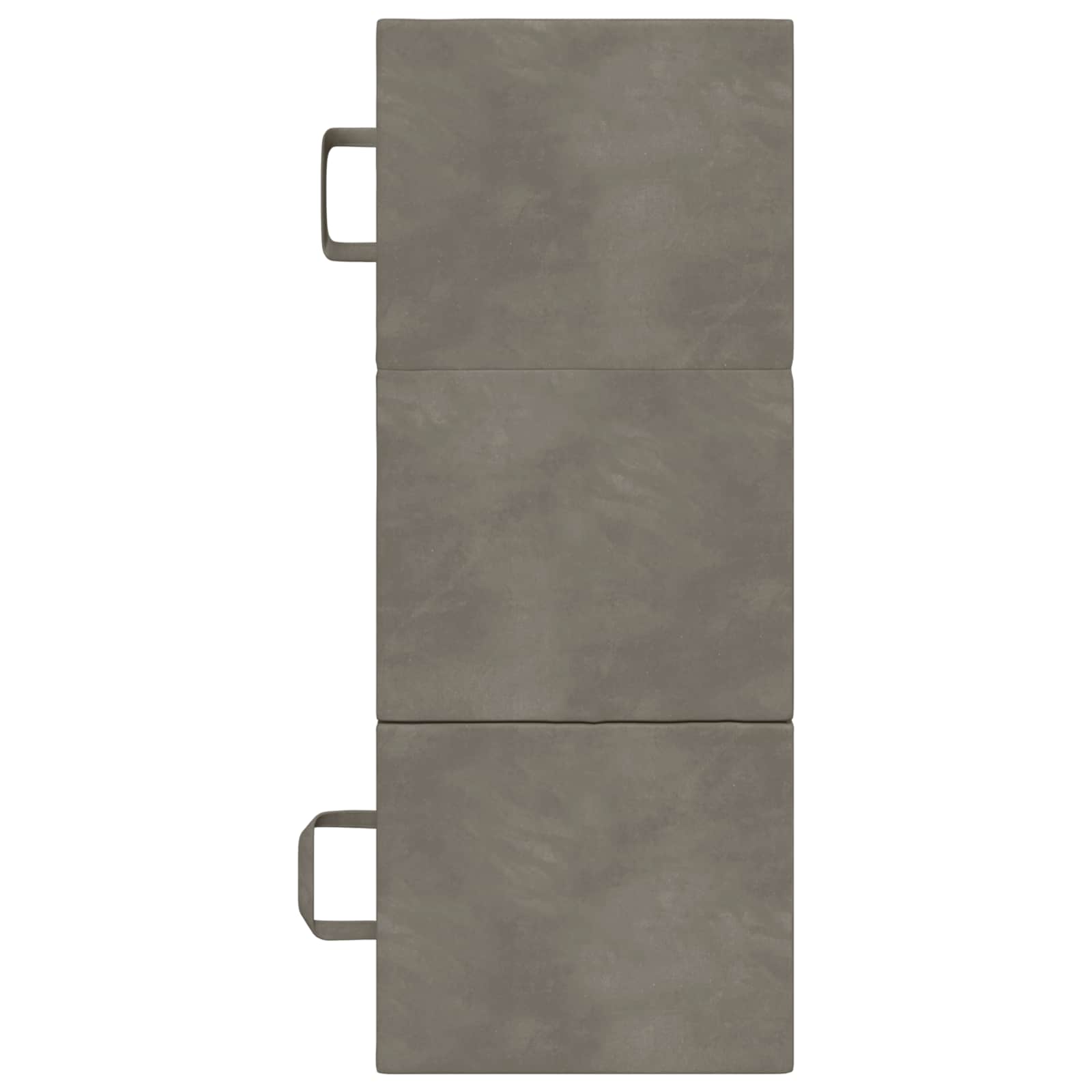 Vouwbare Bankbed 90 x 63 x 45 cm Lichtgrijs is nu te koop bij PeponiXL, paradijselijk wonen!
