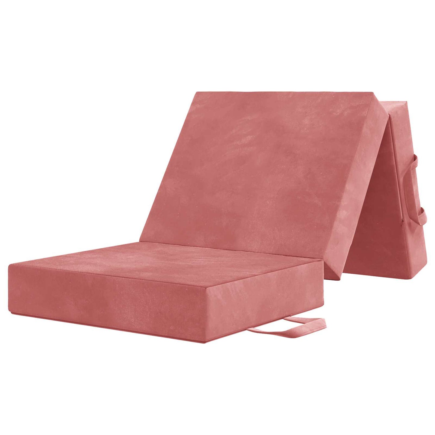 Vouwbare Bankbed 90 x 63 x 45 cm Roze is nu te koop bij PeponiXL, paradijselijk wonen!