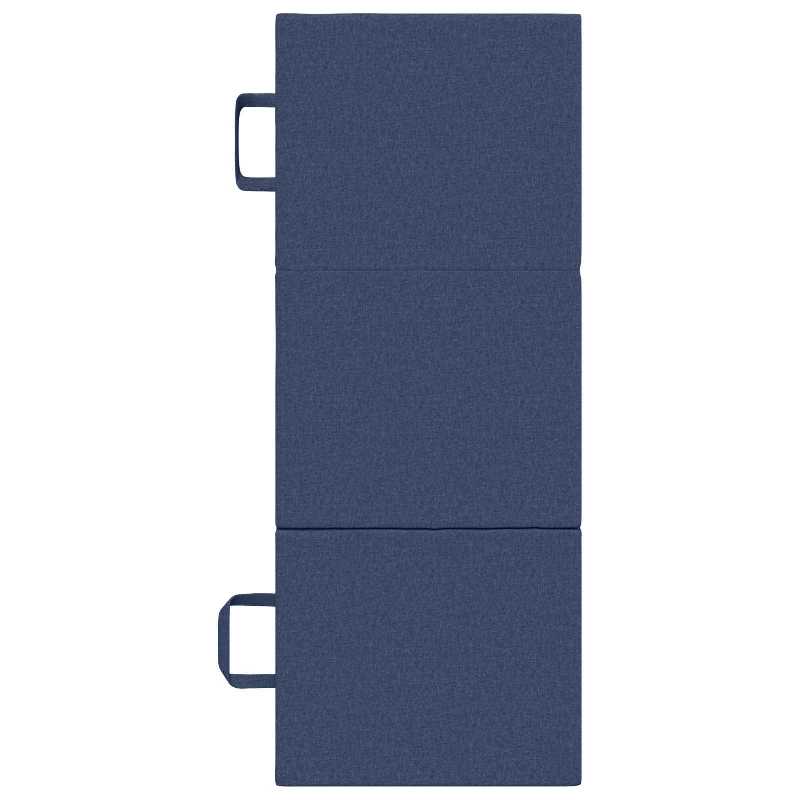 Vouwbare Bankbed 75 x 67 x 45 cm Blauw is nu te koop bij PeponiXL, paradijselijk wonen!
