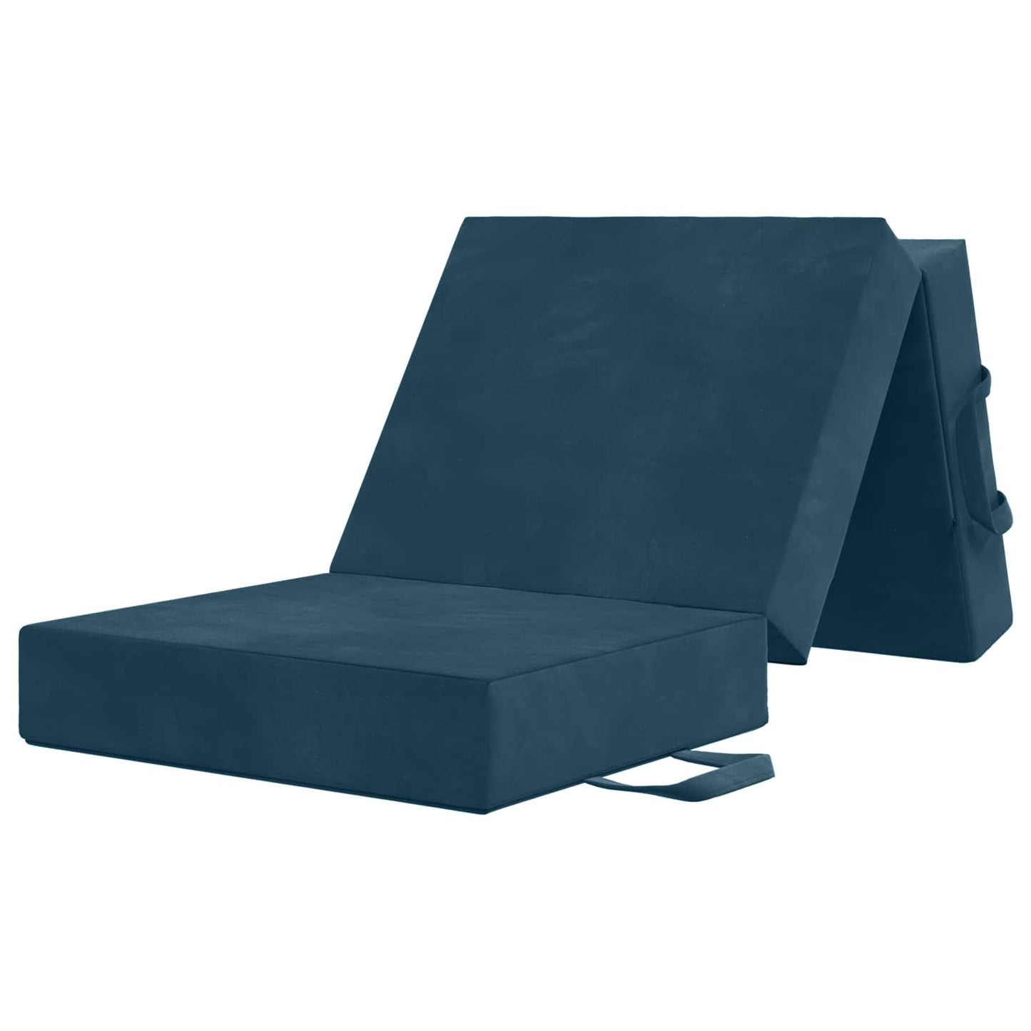 Vouwbare Bankbed 75 x 67 x 45 cm Blauw is nu te koop bij PeponiXL, paradijselijk wonen!