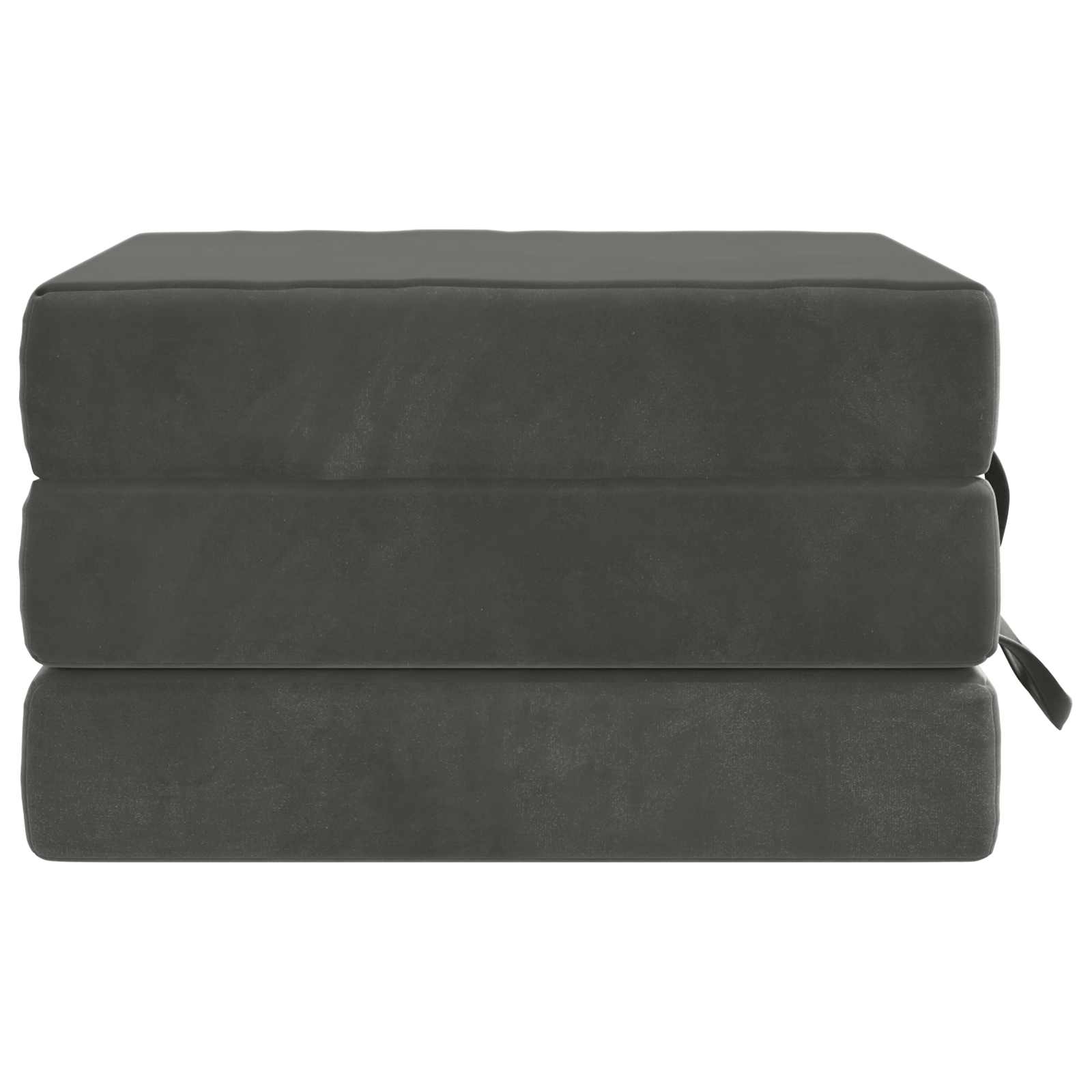 Vouwbare Bankbed 75 x 67 x 45 cm Donkergrijs is nu te koop bij PeponiXL, paradijselijk wonen!