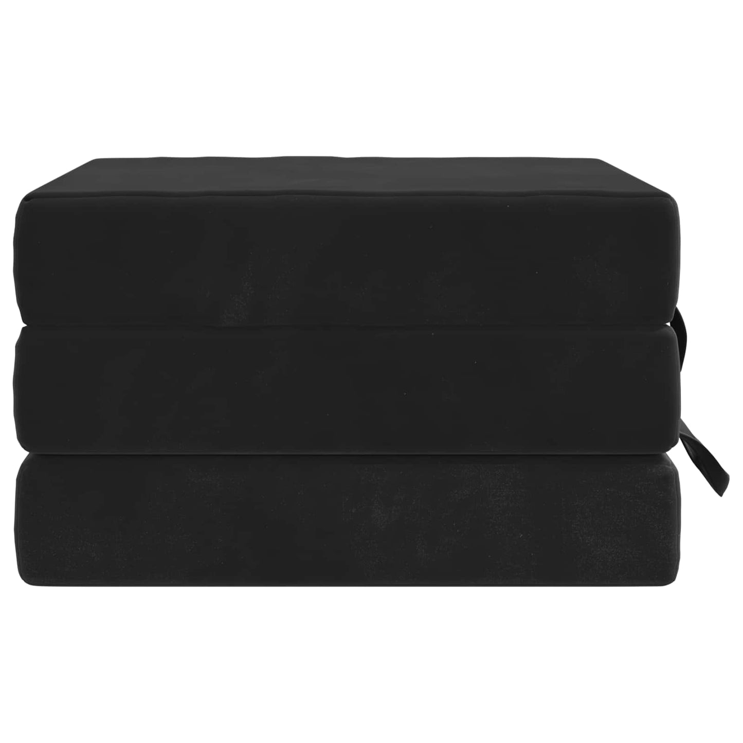 Vouwbare Bankbed 75 x 67 x 45 cm Zwart is nu te koop bij PeponiXL, paradijselijk wonen!