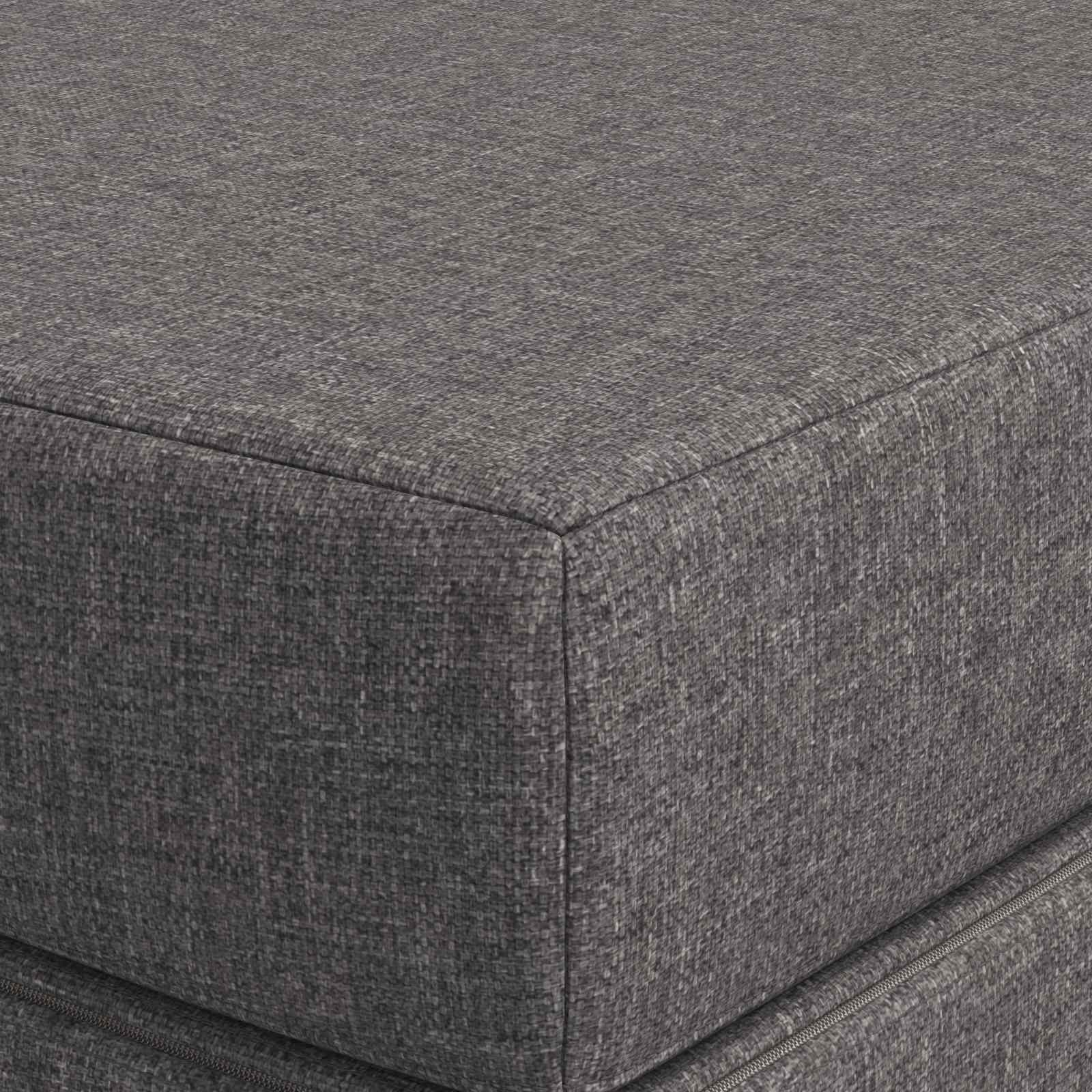 Vouwbare Bankbed 80 x 67 x 45 cm Lichtgrijs is nu te koop bij PeponiXL, paradijselijk wonen!