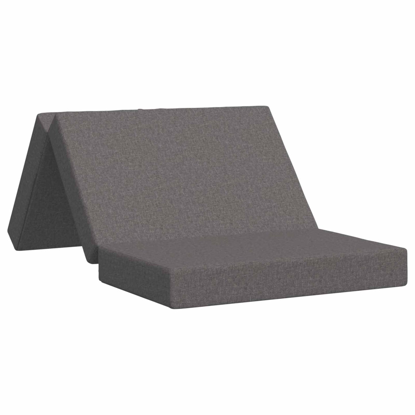 Vouwbare Bankbed 80 x 67 x 45 cm Lichtgrijs is nu te koop bij PeponiXL, paradijselijk wonen!