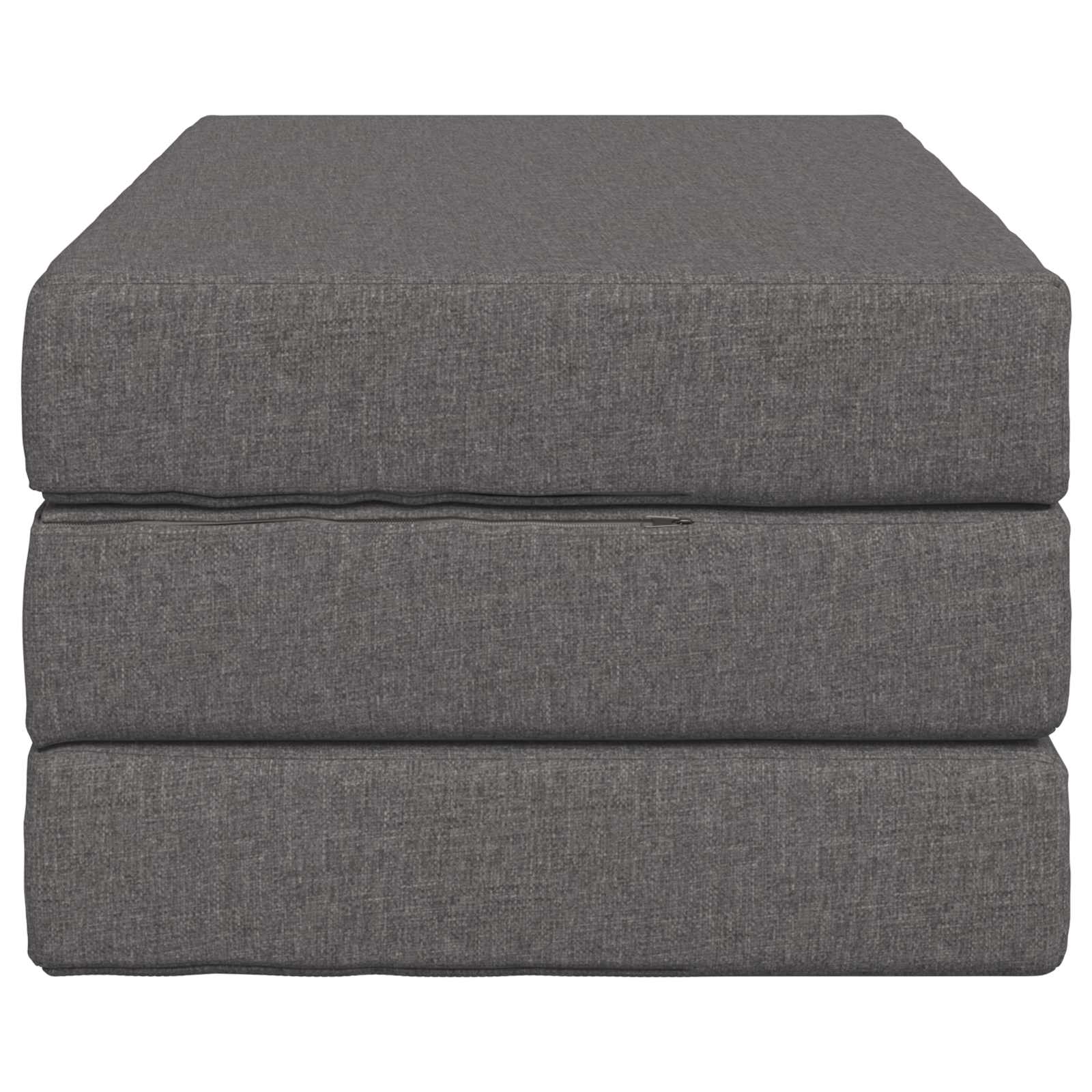 Vouwbare Bankbed 80 x 67 x 45 cm Lichtgrijs is nu te koop bij PeponiXL, paradijselijk wonen!