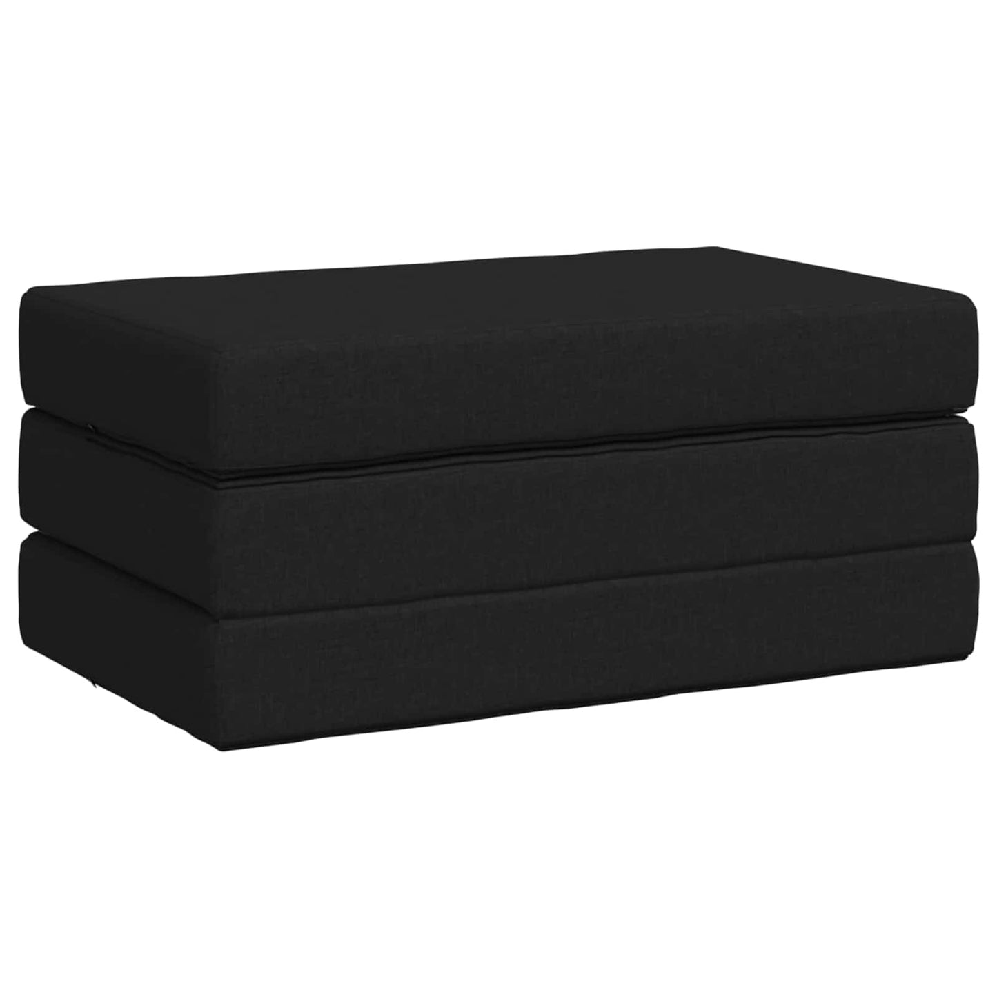 Vouwbare Bankbed 80 x 67 x 45 cm Zwart is nu te koop bij PeponiXL, paradijselijk wonen!