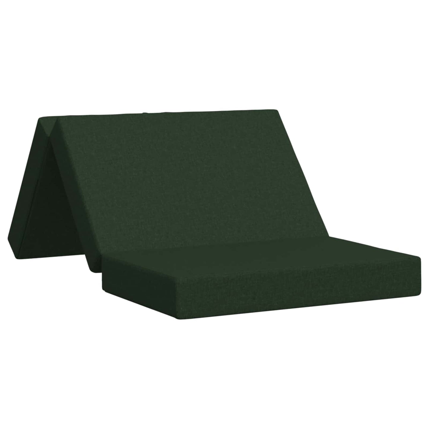 Vouwbare Bankbed 80 x 67 x 45 cm Donkergroen is nu te koop bij PeponiXL, paradijselijk wonen!