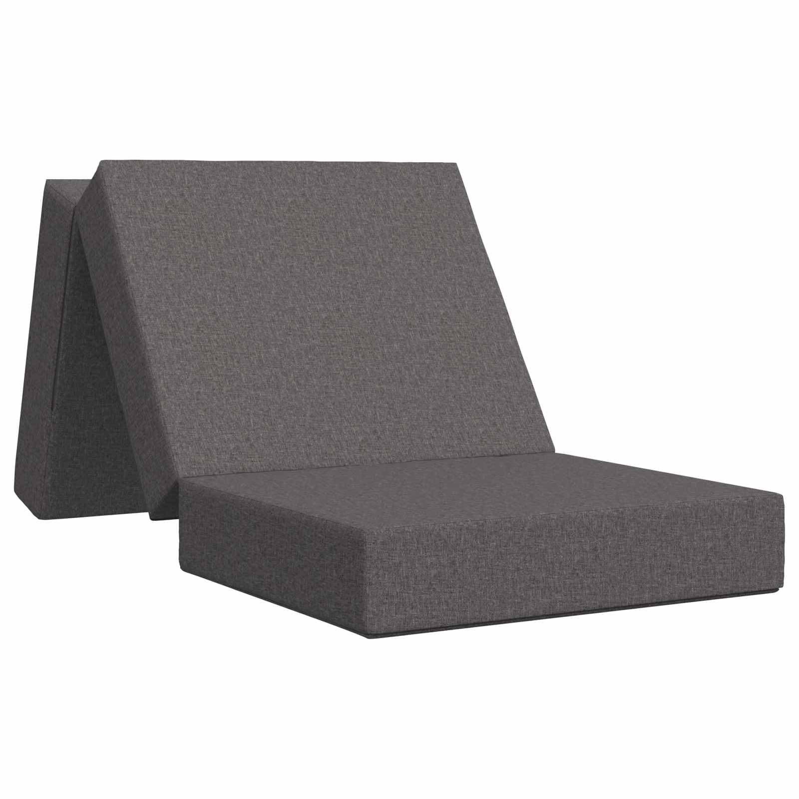 Vouwbare Bankbed 90 x 67 x 45 cm Lichtgrijs is nu te koop bij PeponiXL, paradijselijk wonen!