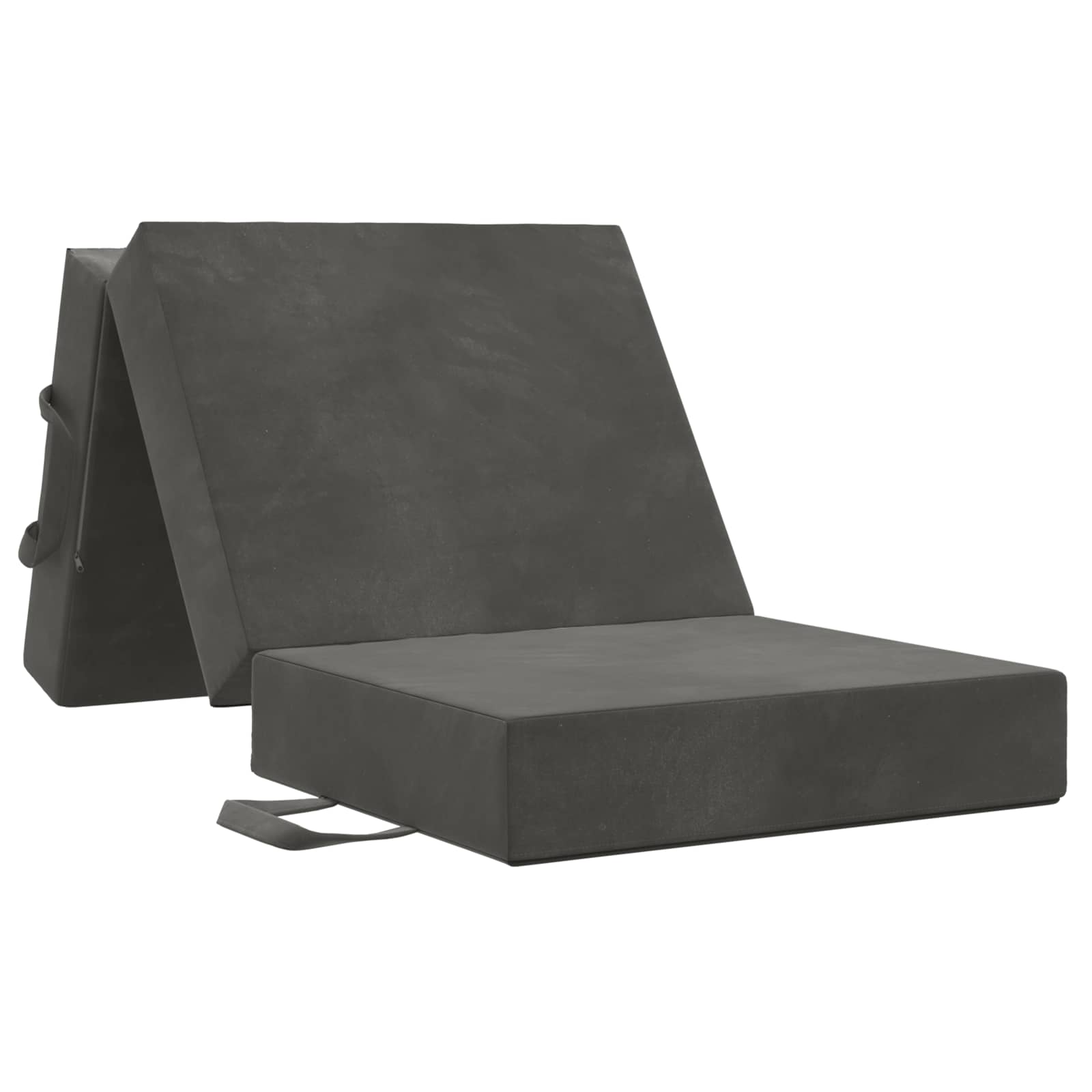 Vouwbare Bankbed 90 x 67 x 45 cm Donkergrijs is nu te koop bij PeponiXL, paradijselijk wonen!