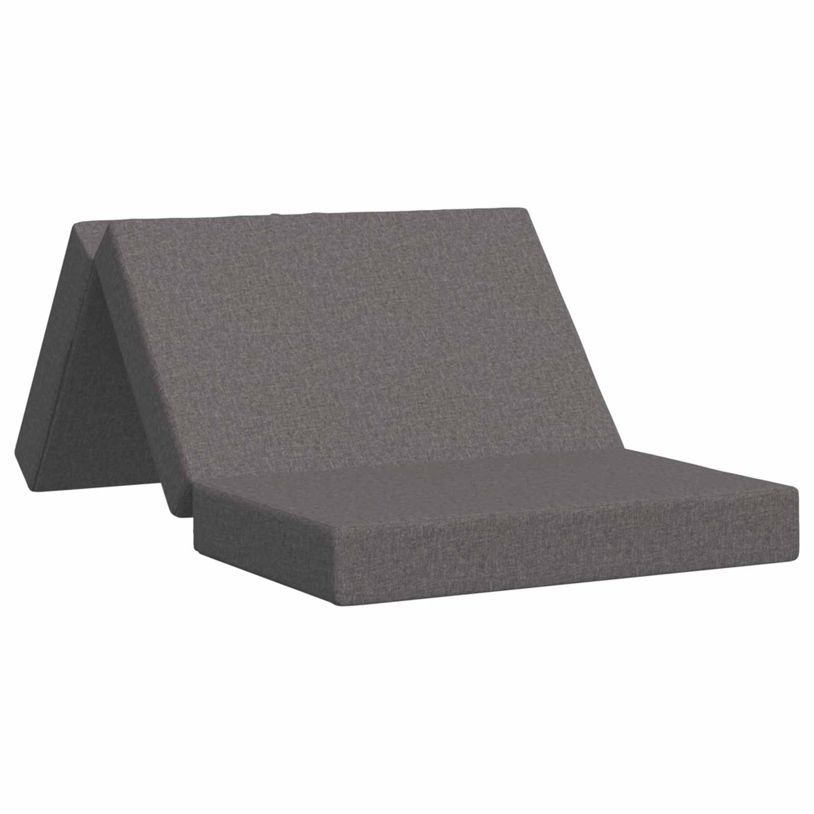 Vouwbare Bankbed 100 x 67 x 45 cm Lichtgrijs is nu te koop bij PeponiXL, paradijselijk wonen!