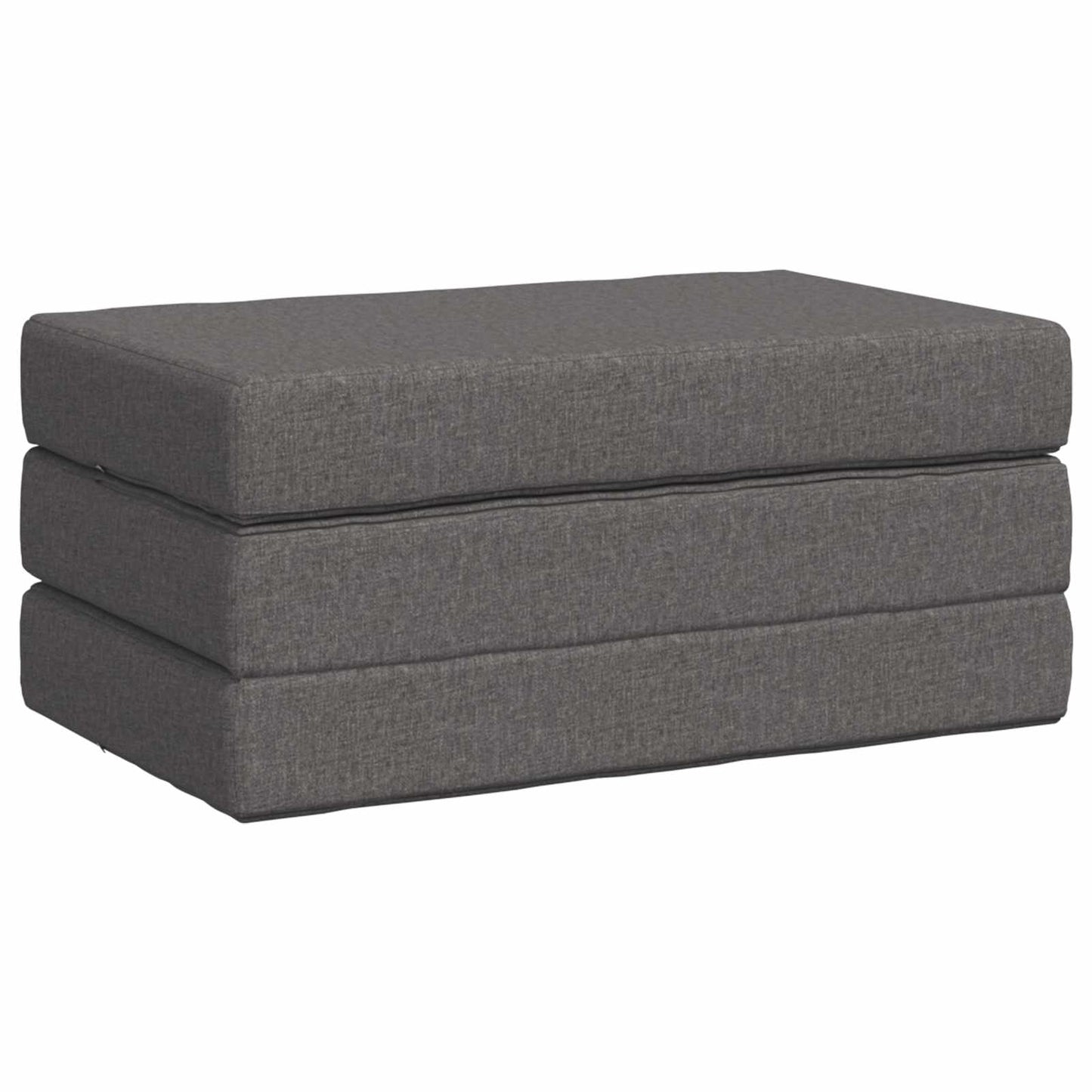 Vouwbare Bankbed 100 x 67 x 45 cm Lichtgrijs is nu te koop bij PeponiXL, paradijselijk wonen!