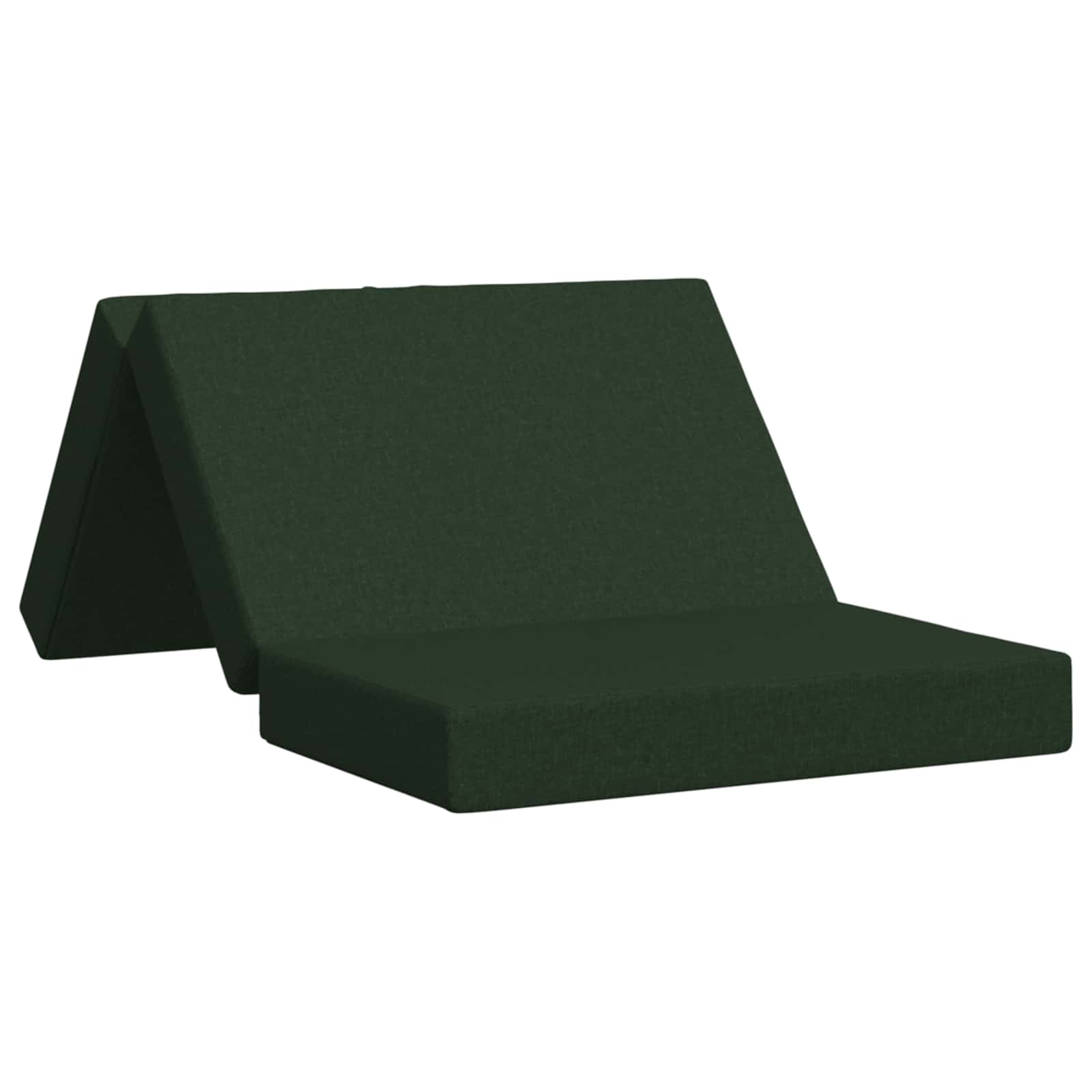 Vouwbare Bankbed 100 x 67 x 45 cm Donkergroen is nu te koop bij PeponiXL, paradijselijk wonen!