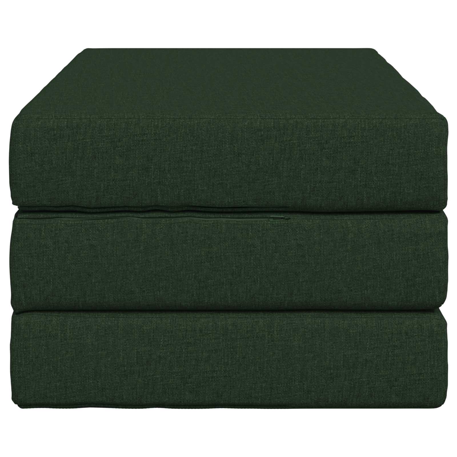 Vouwbare Bankbed 100 x 67 x 45 cm Donkergroen is nu te koop bij PeponiXL, paradijselijk wonen!