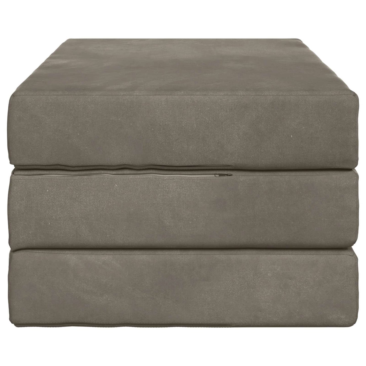 Vouwbare Bankbed 100 x 67 x 45 cm Lichtgrijs is nu te koop bij PeponiXL, paradijselijk wonen!