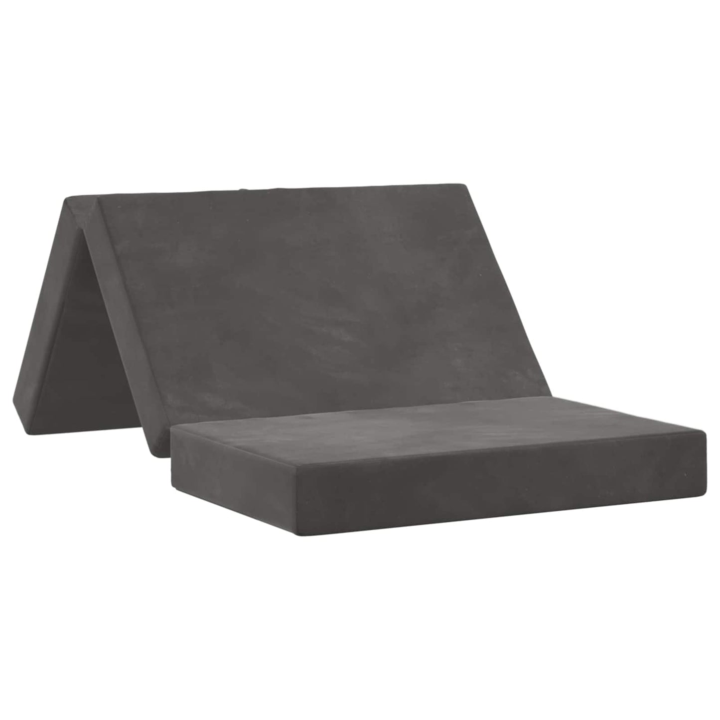 Vouwbare Bankbed 100 x 67 x 45 cm Donkergrijs is nu te koop bij PeponiXL, paradijselijk wonen!