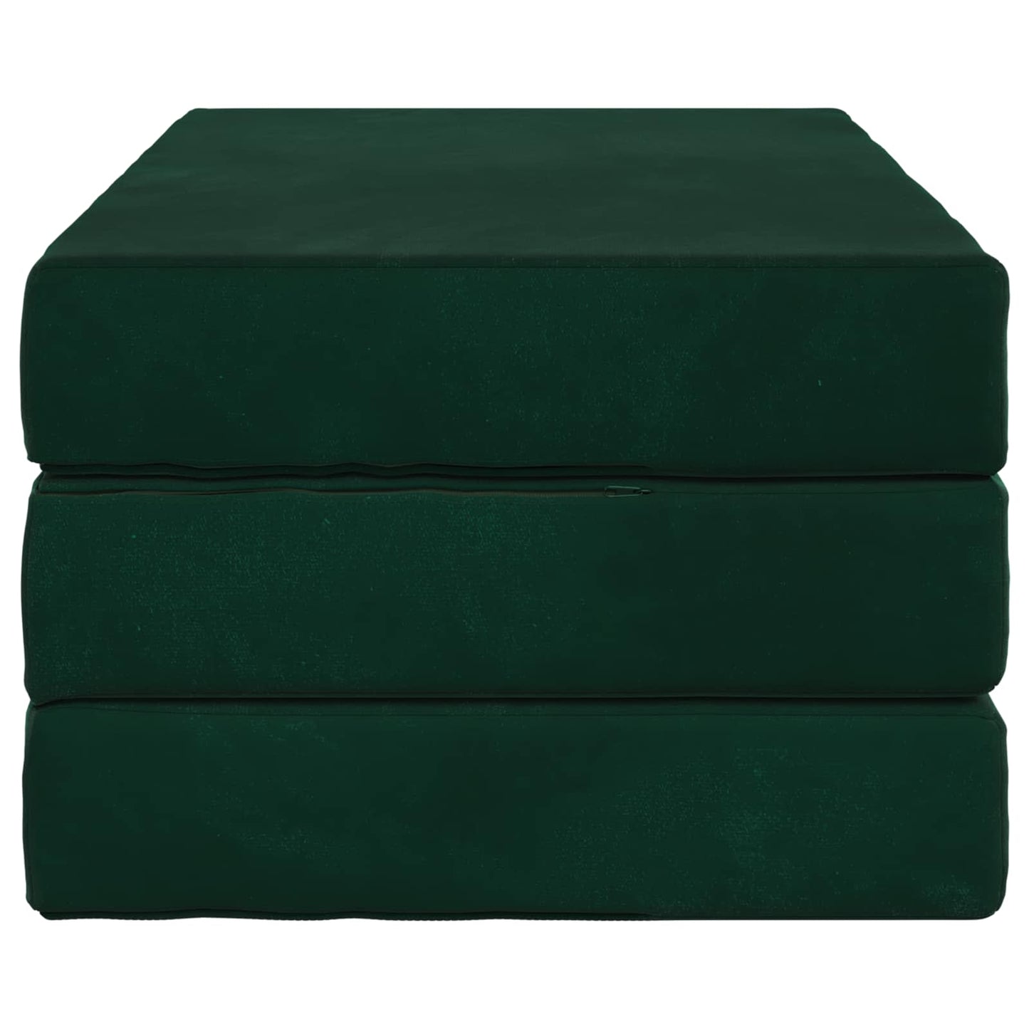 Vouwbare Bankbed 100 x 67 x 45 cm Donkergroen is nu te koop bij PeponiXL, paradijselijk wonen!