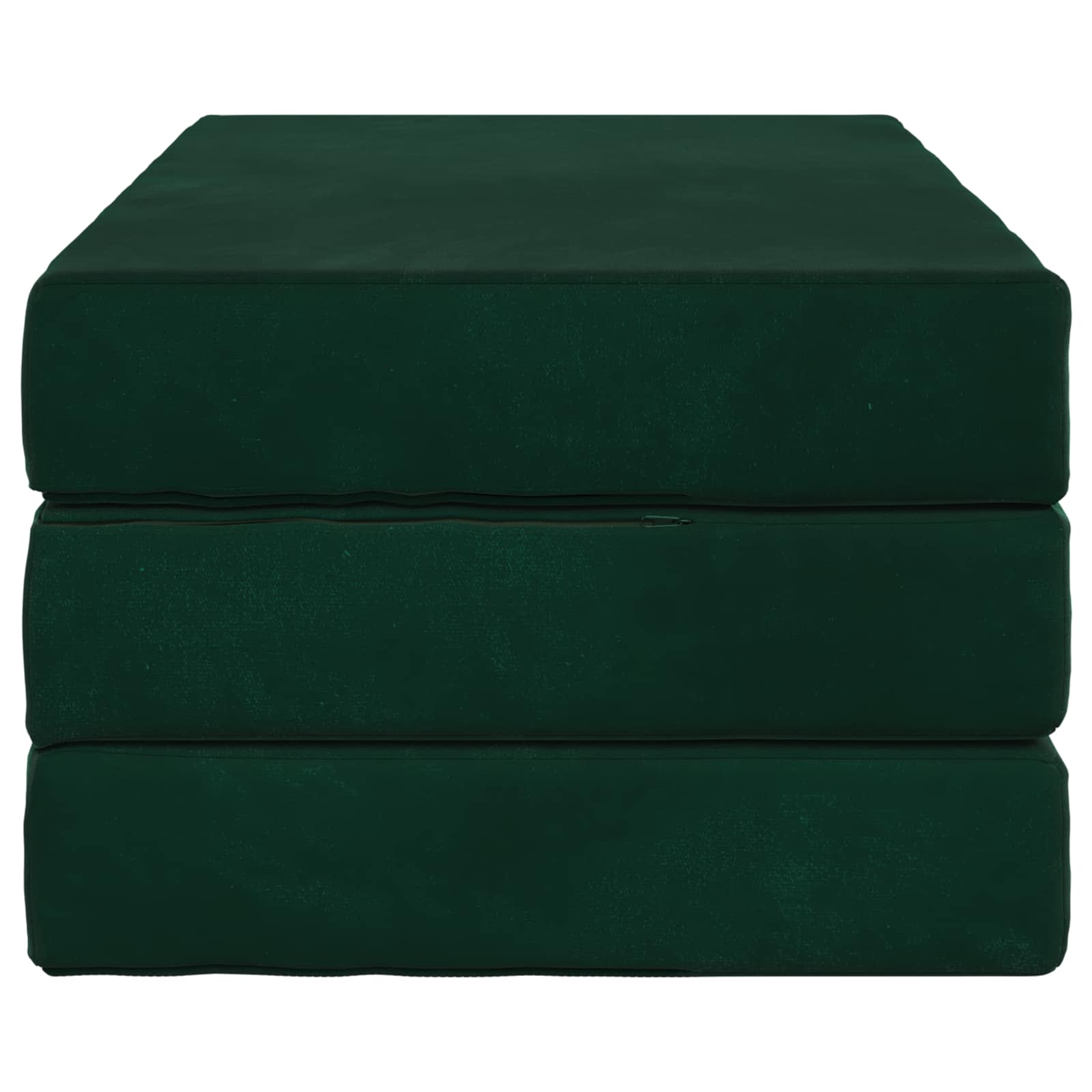 Vouwbare Bankbed 100 x 67 x 45 cm Donkergroen is nu te koop bij PeponiXL, paradijselijk wonen!