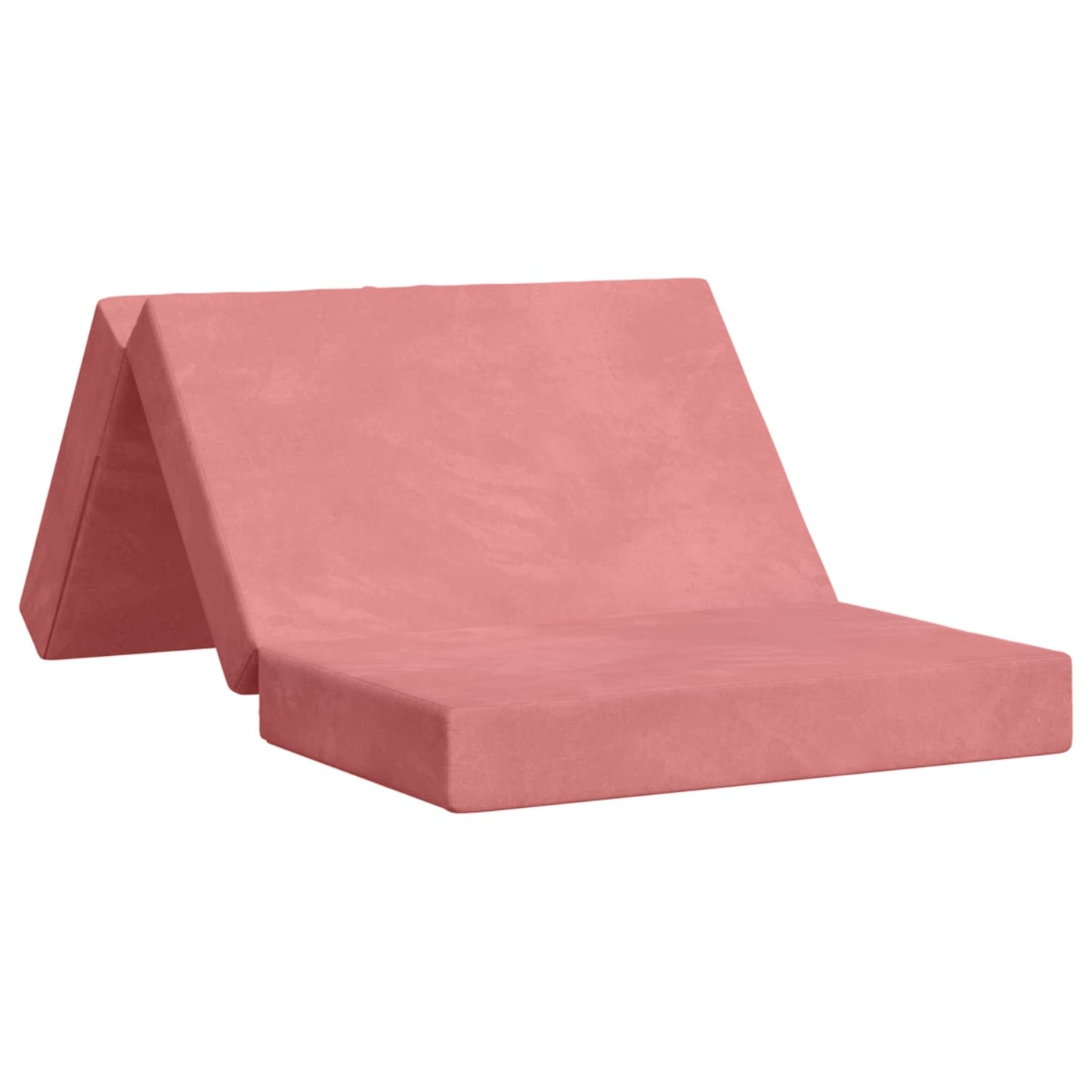 Vouwbare Bankbed 100 x 67 x 45 cm Roze is nu te koop bij PeponiXL, paradijselijk wonen!
