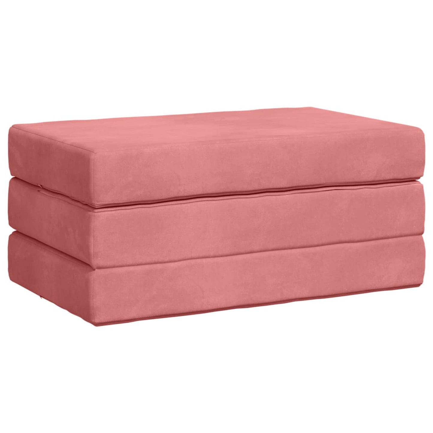 Vouwbare Bankbed 100 x 67 x 45 cm Roze is nu te koop bij PeponiXL, paradijselijk wonen!