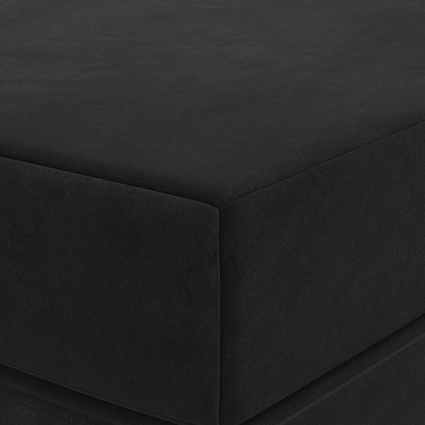 Vouwbare Bankbed 100 x 67 x 45 cm Zwart is nu te koop bij PeponiXL, paradijselijk wonen!