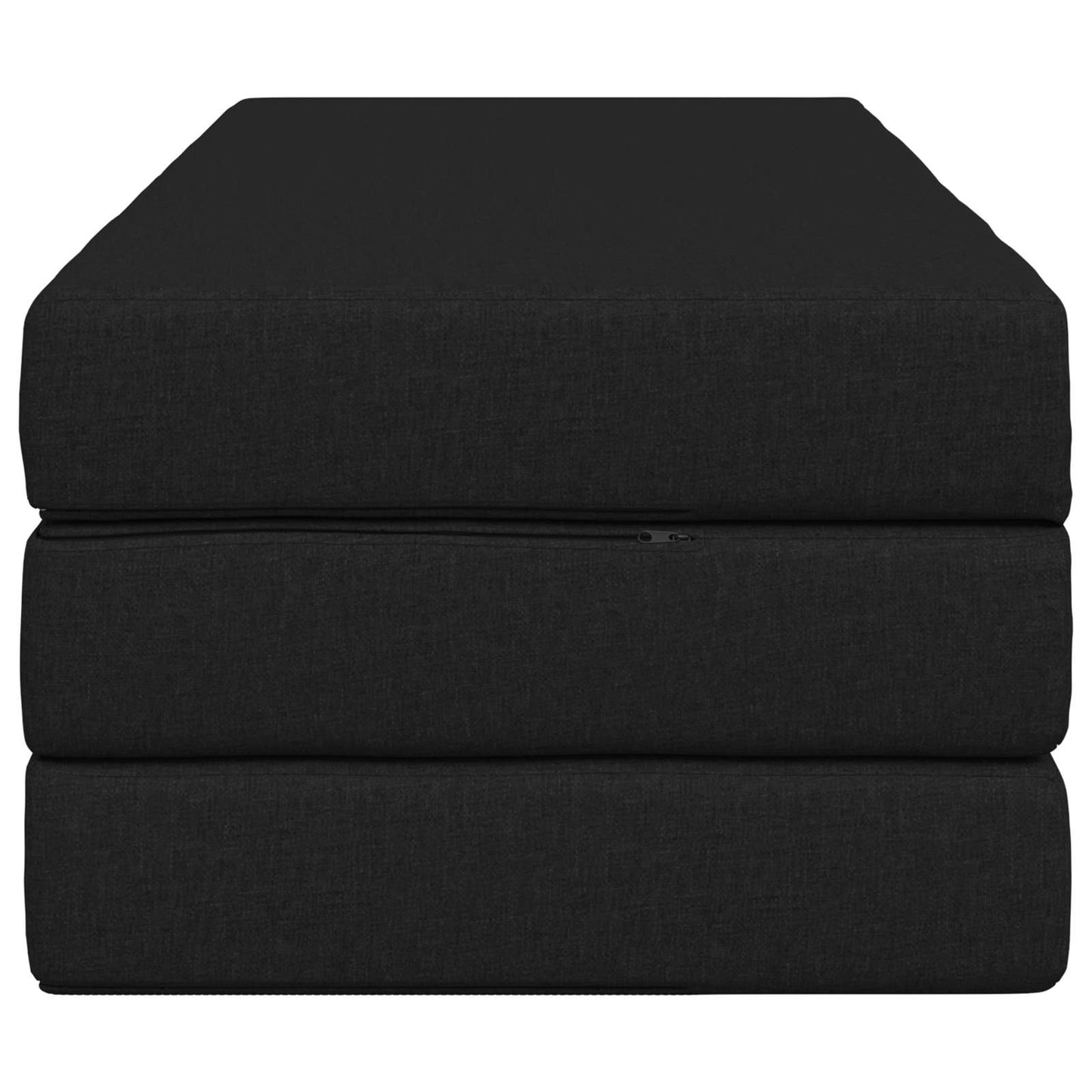 Vouwbare Bankbed 120 x 67 x 45 cm Zwart is nu te koop bij PeponiXL, paradijselijk wonen!